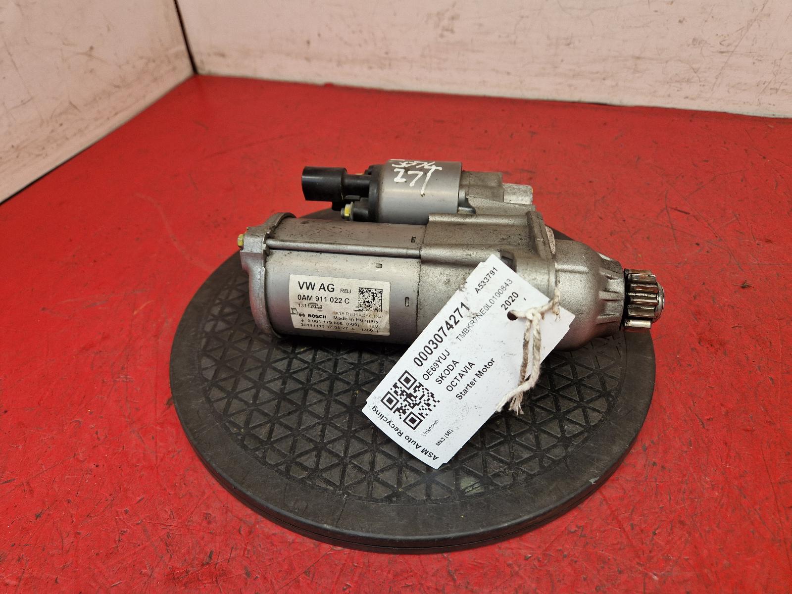 Starter Motor Octavia Skoda 2020 