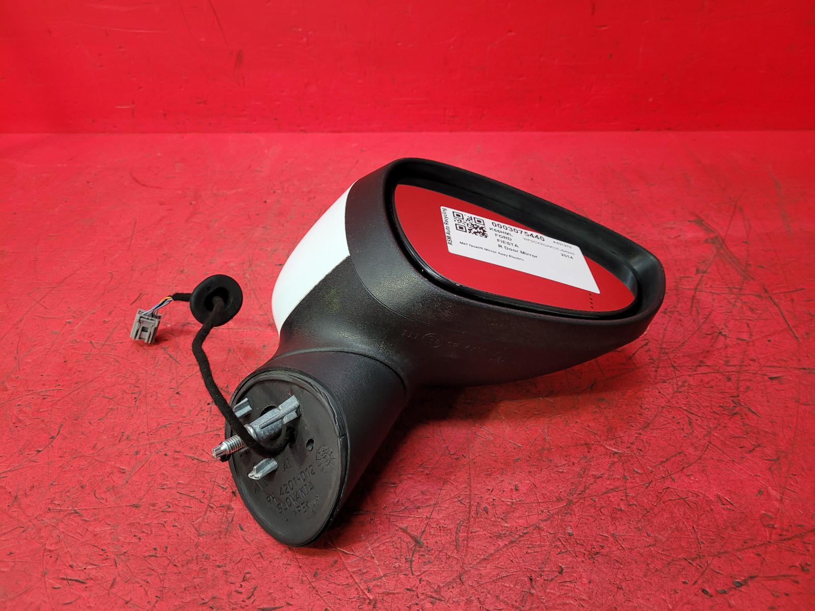 R Door Mirror Fiesta Ford 2014 