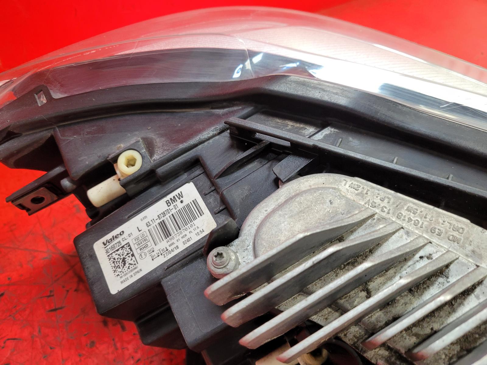 L Headlamp 4 Series Bmw 2018
