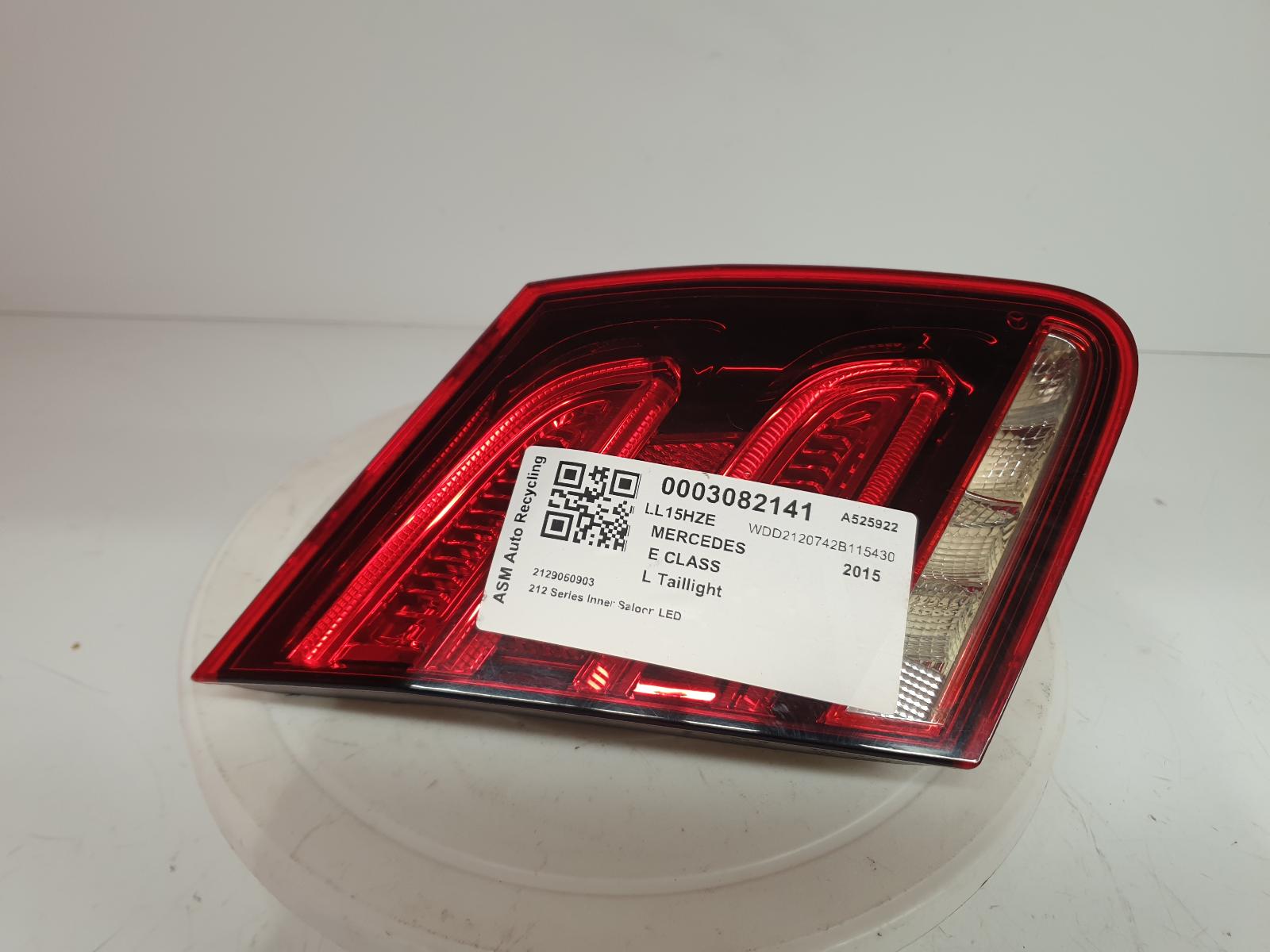 View Auto part L Taillight Mercedes E Class 2015