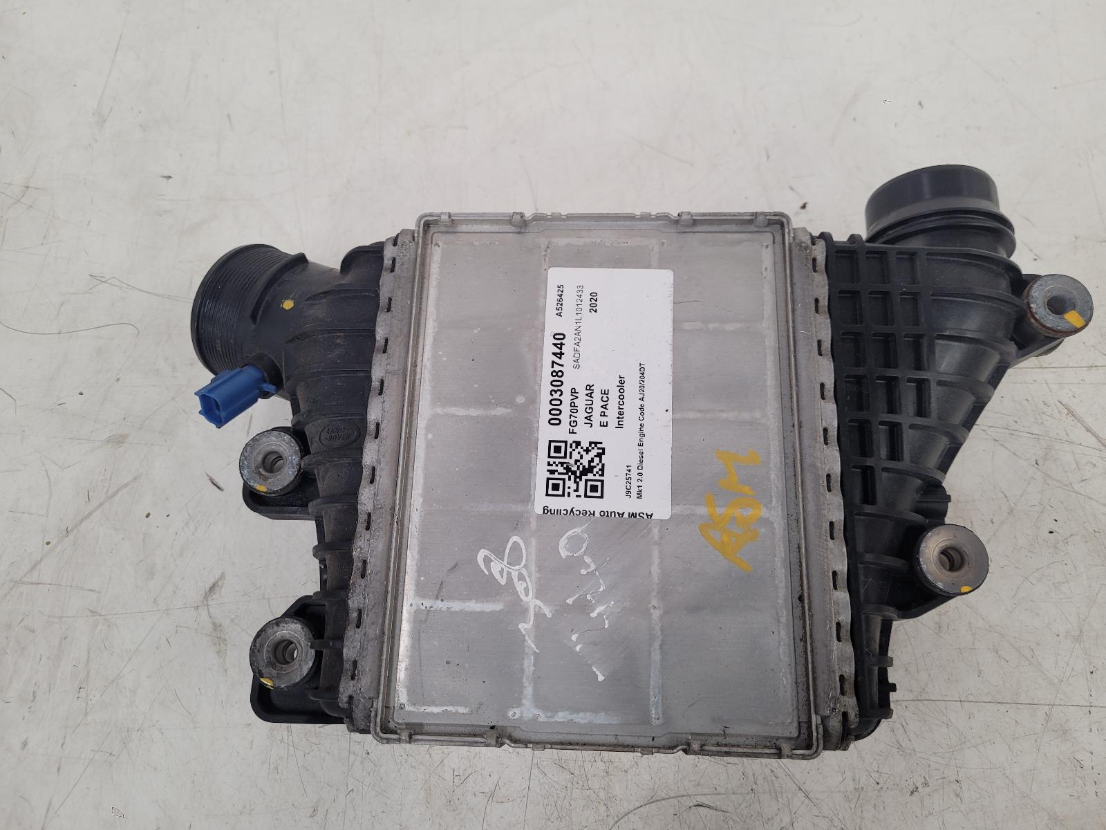 View Auto part Intercooler Jaguar E Pace 2020