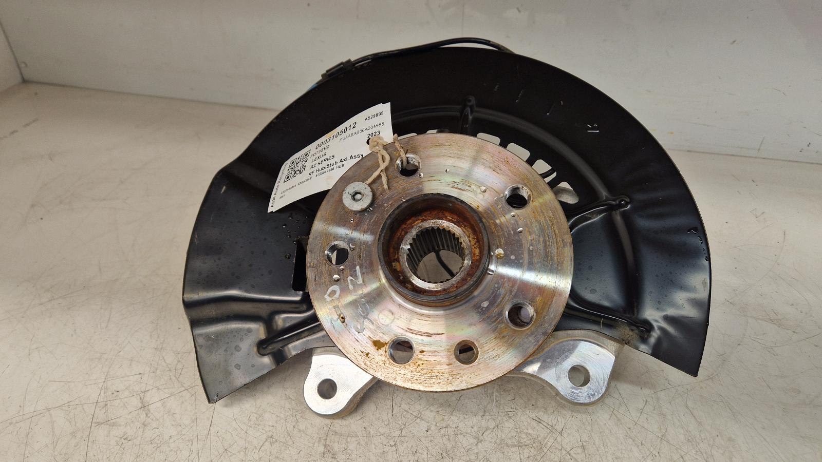 View Auto part RF Hub/Stub Axle Assembly Lexus Rz Series 2023