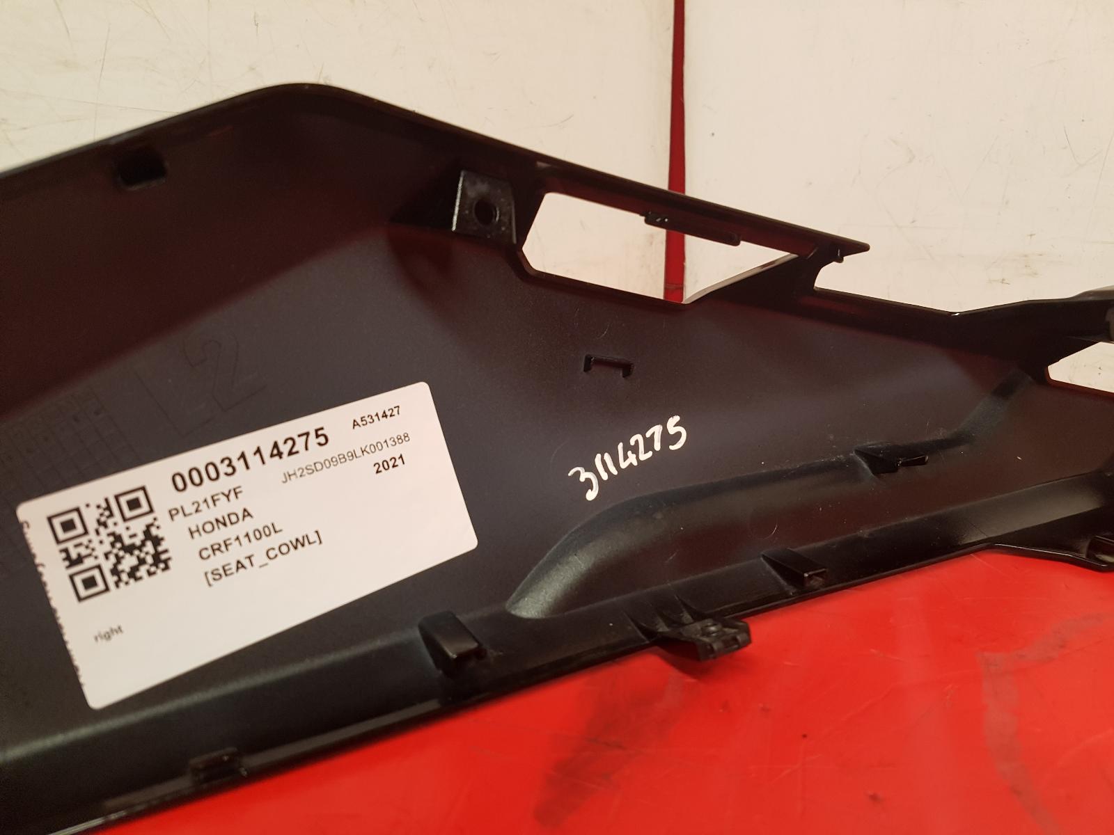 2021 Honda Crf1100l Seat Cowl View Auto part Seat Cowl Honda Crf1100l 2021