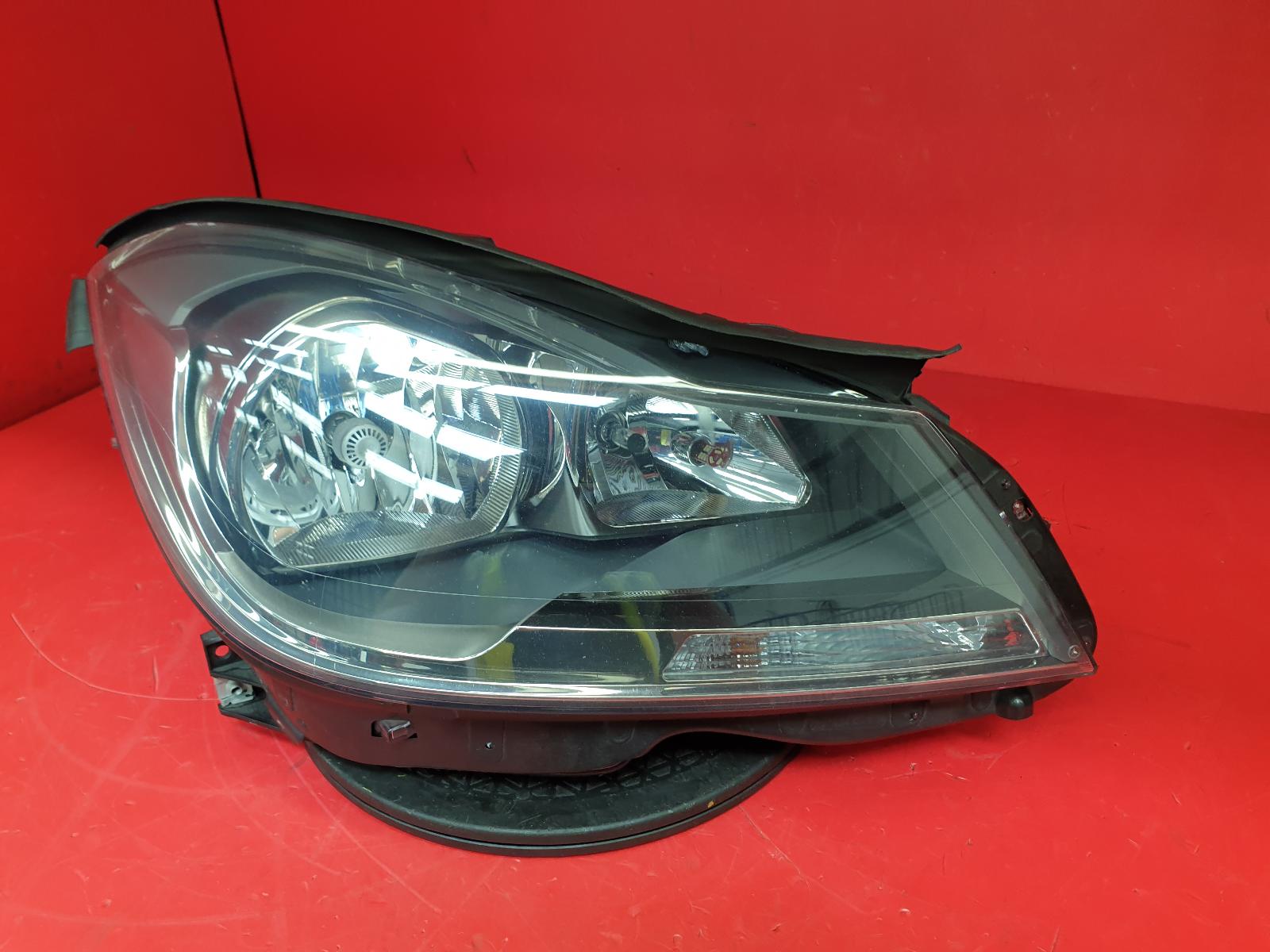 View Auto part R Headlamp Mercedes C Class 2013