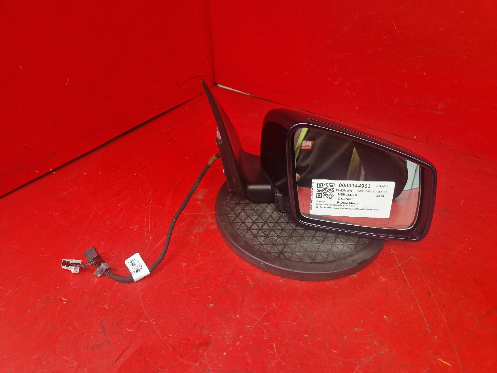 View Auto part R Door Mirror Mercedes C Class 2013