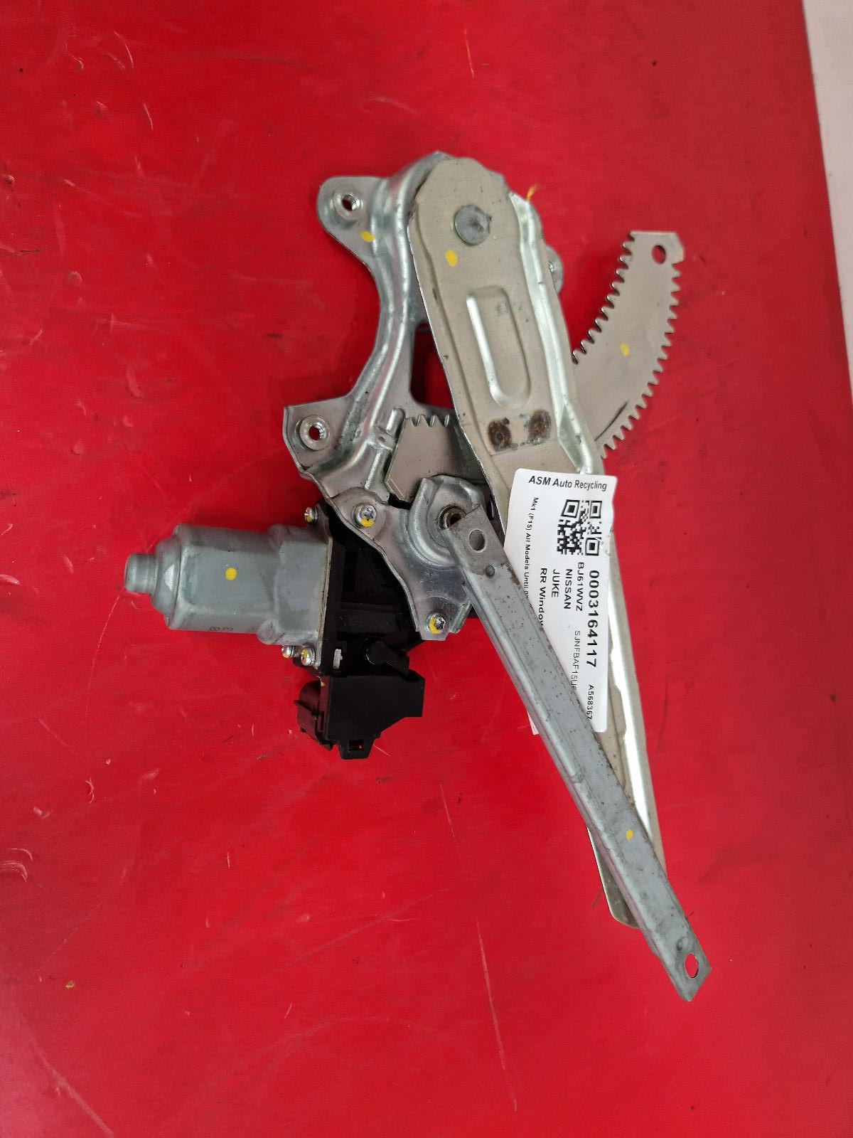View Auto part RR Window Regulator Nissan Juke 2011