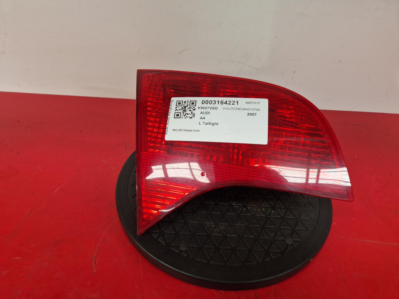 View Auto part L Taillight Audi A4 2007