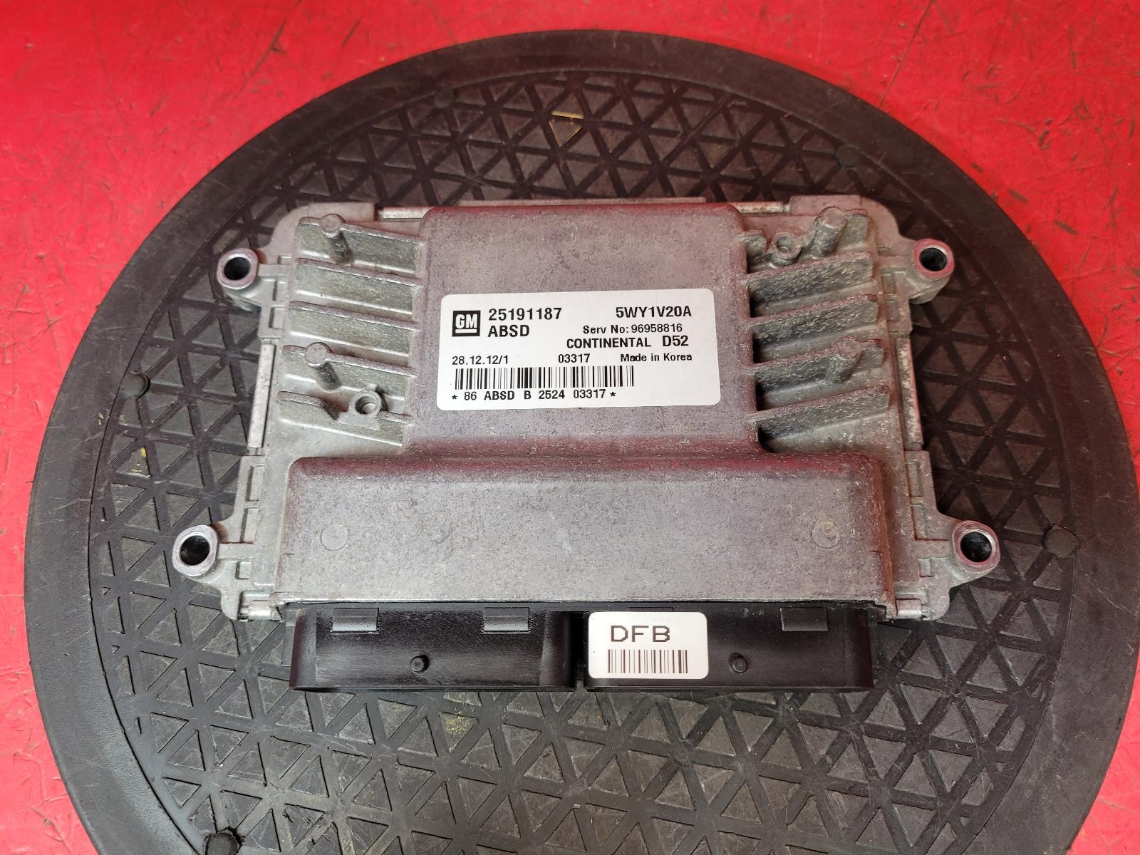 View Auto part ECU Chevrolet Spark 2013