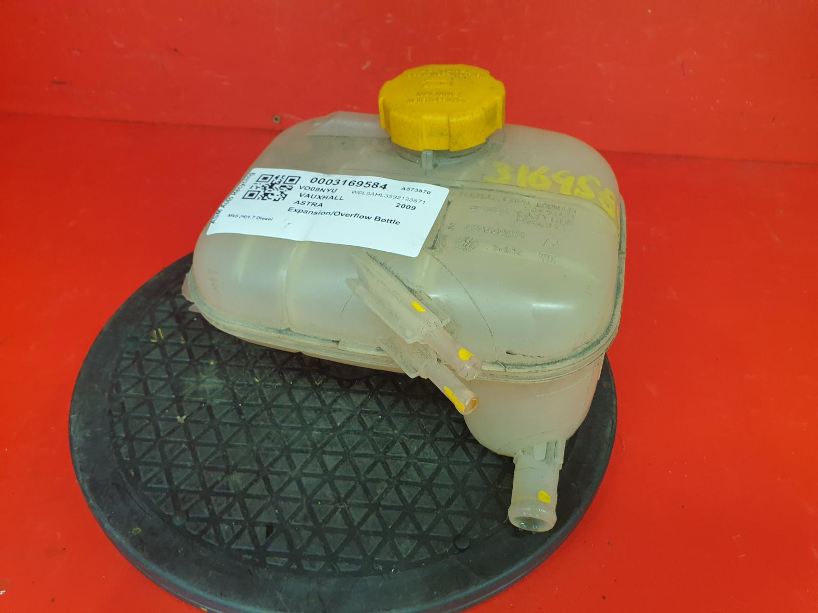 View Auto part Overflow Bottle Vauxhall Astra 2009
