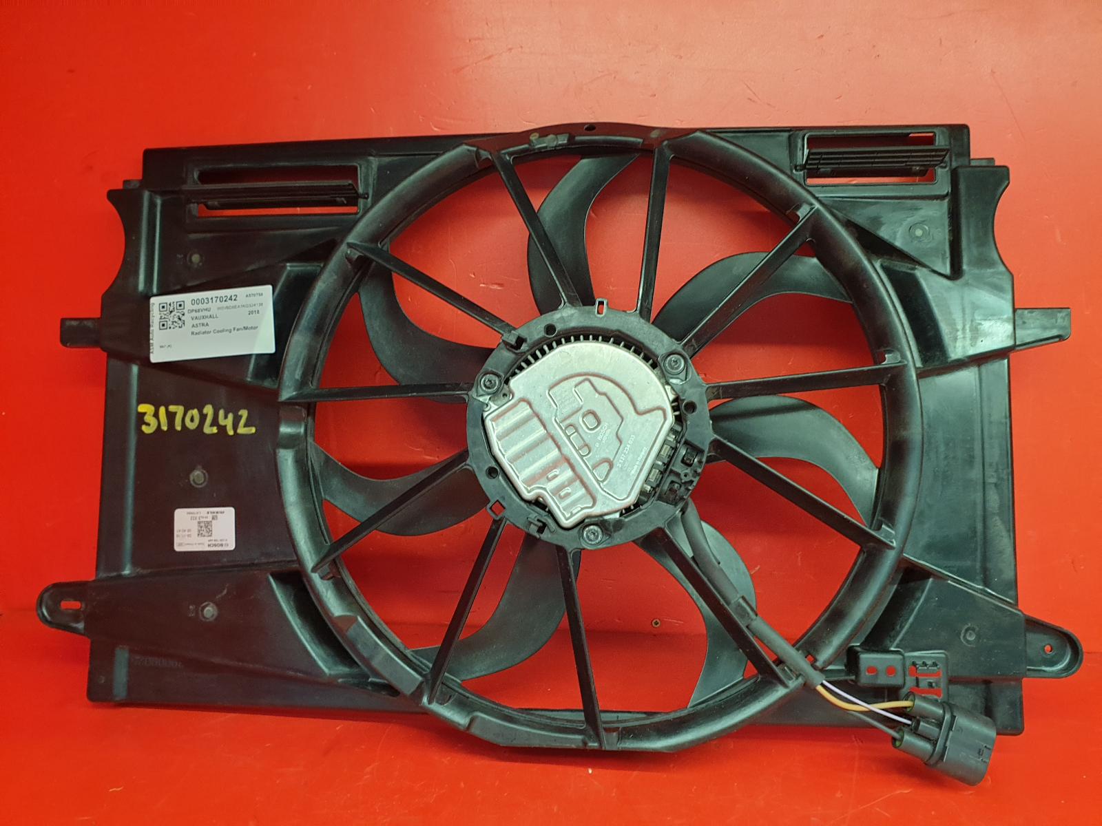 View Auto part Engine Cooling Motor Vauxhall Astra 2018