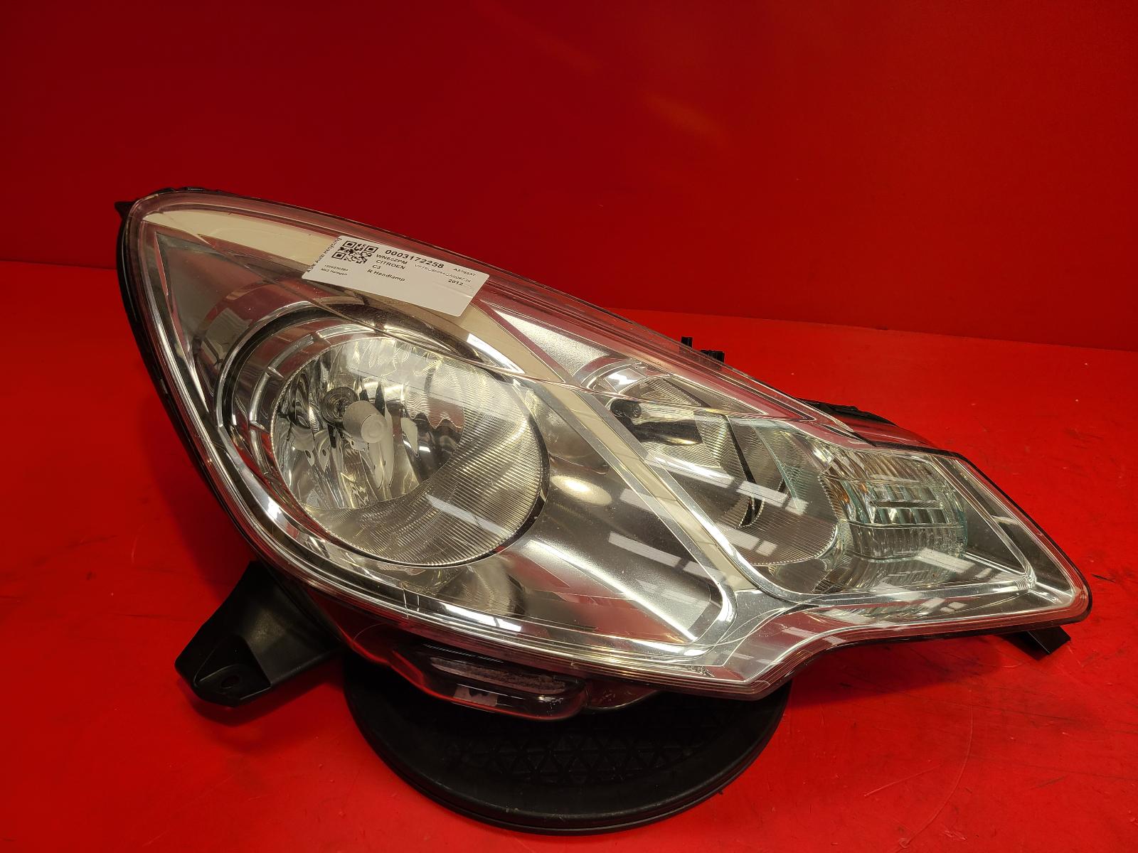 View Auto part R Headlamp Citroen C3 2012