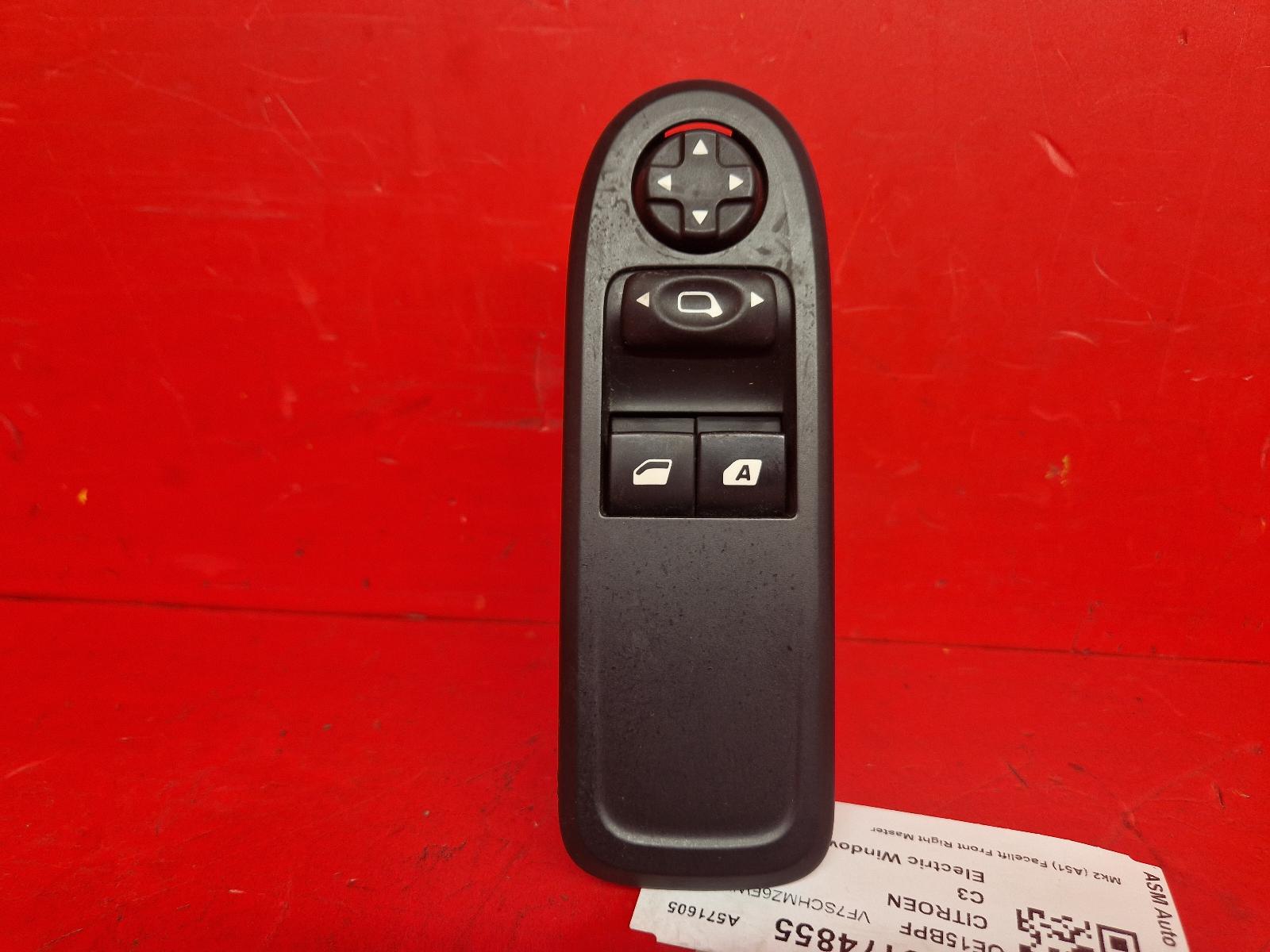 View Auto part Elect. Window Switch Citroen C3 2015