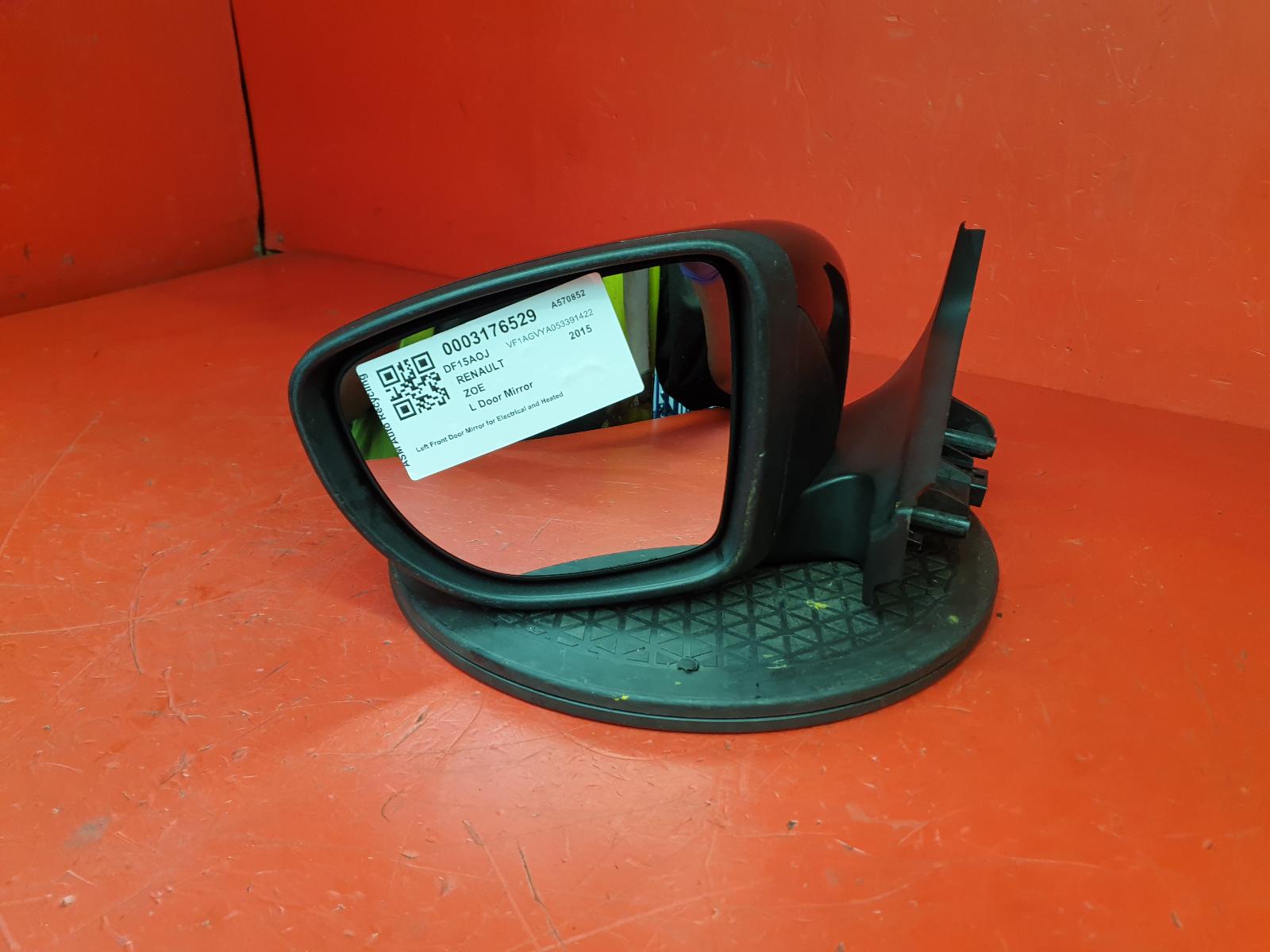 View Auto part L Door Mirror Renault Zoe 2015