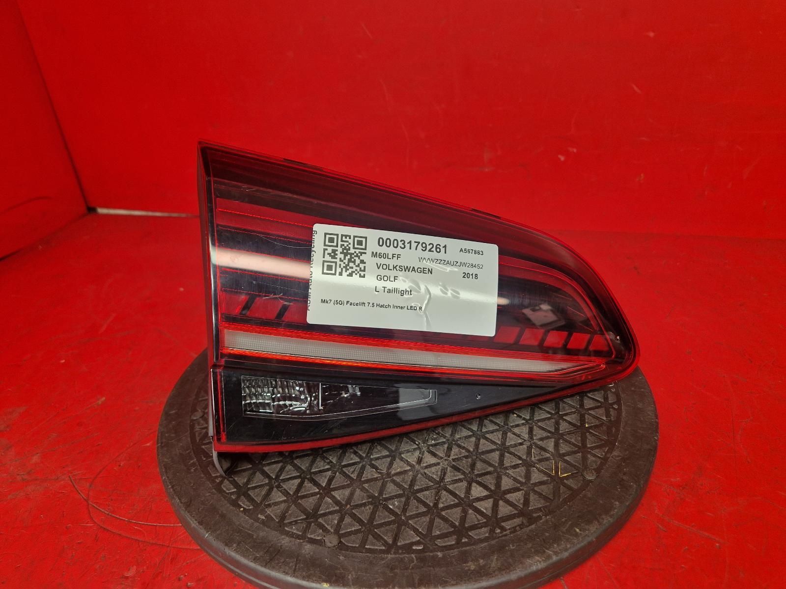 View Auto part L Taillight Volkswagen Golf 2018