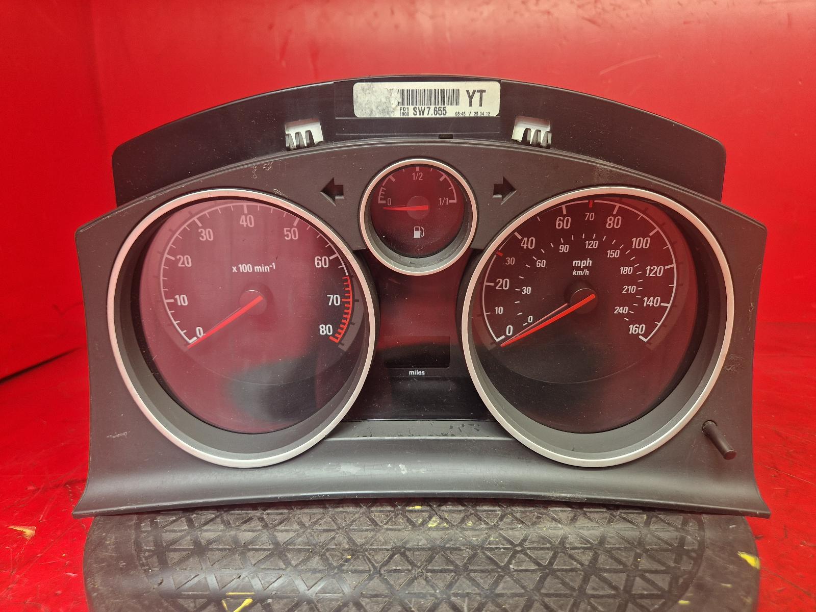 View Auto part Speedometer Vauxhall Zafira 2012