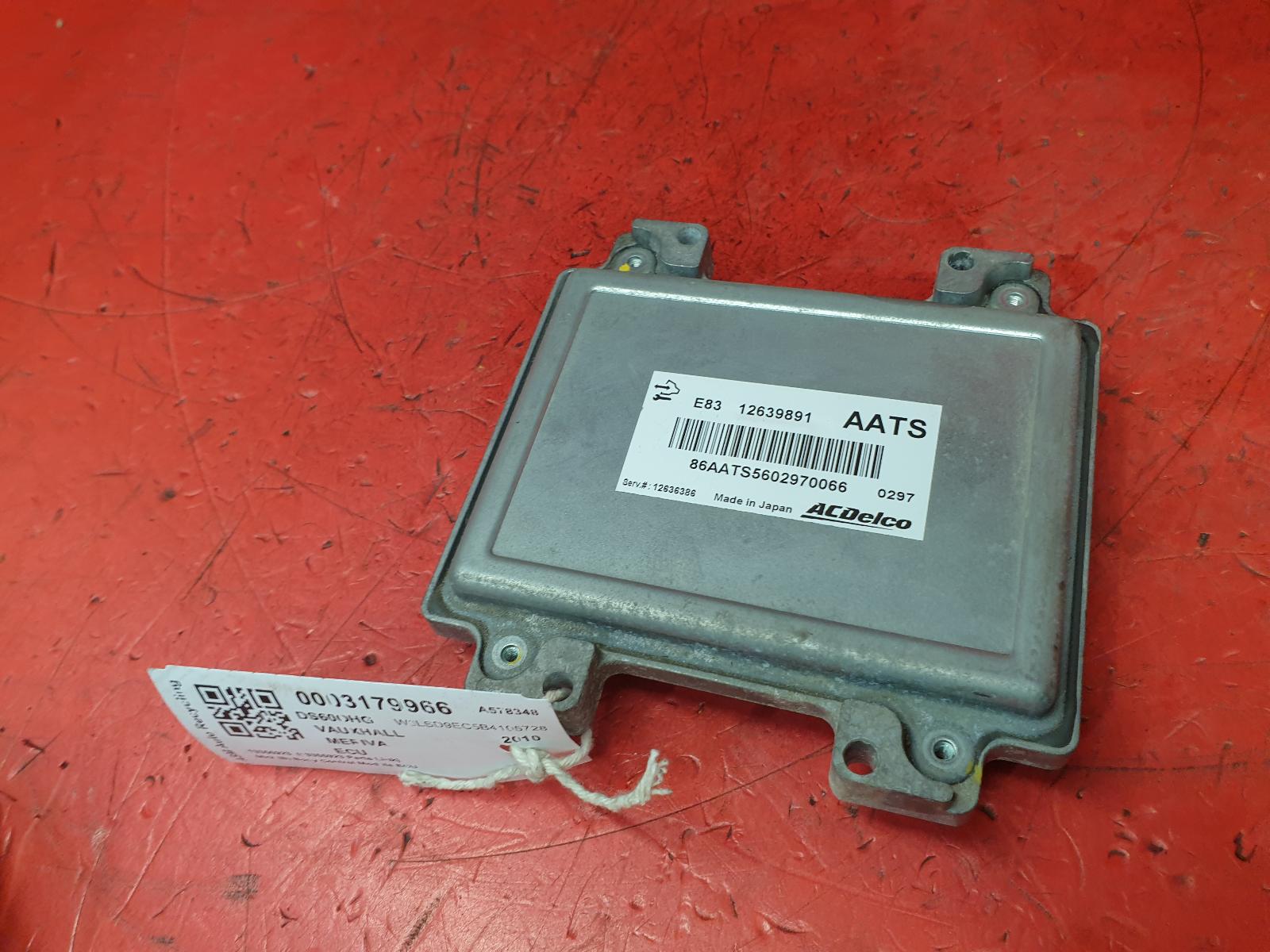 View Auto part ECU Vauxhall Meriva 2010