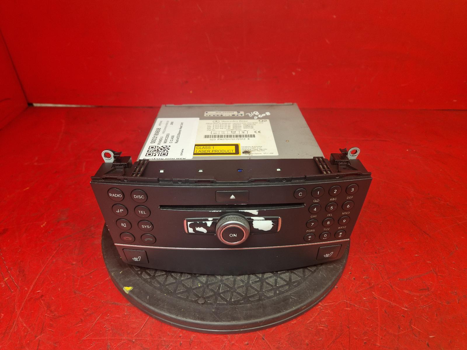 View Auto part A/V Equipment Mercedes C Class 2008