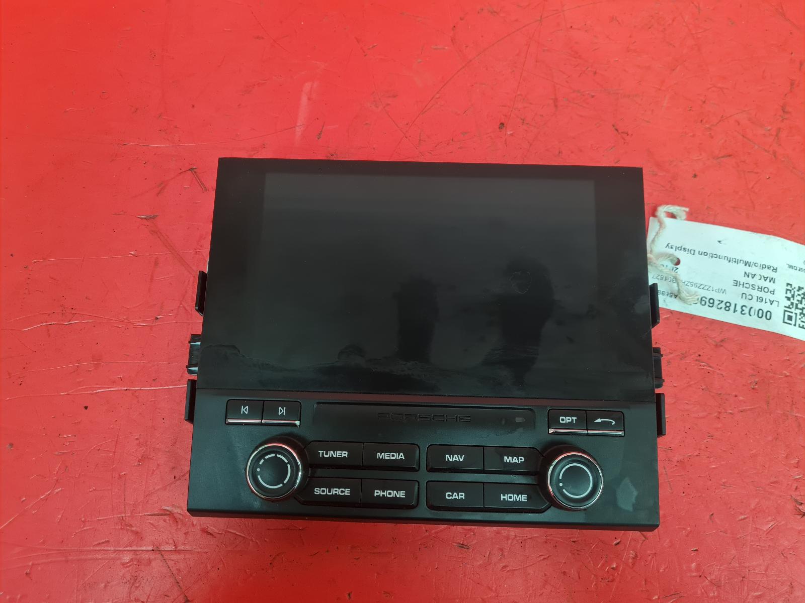 View Auto part Radio Display Porsche Macan 2016