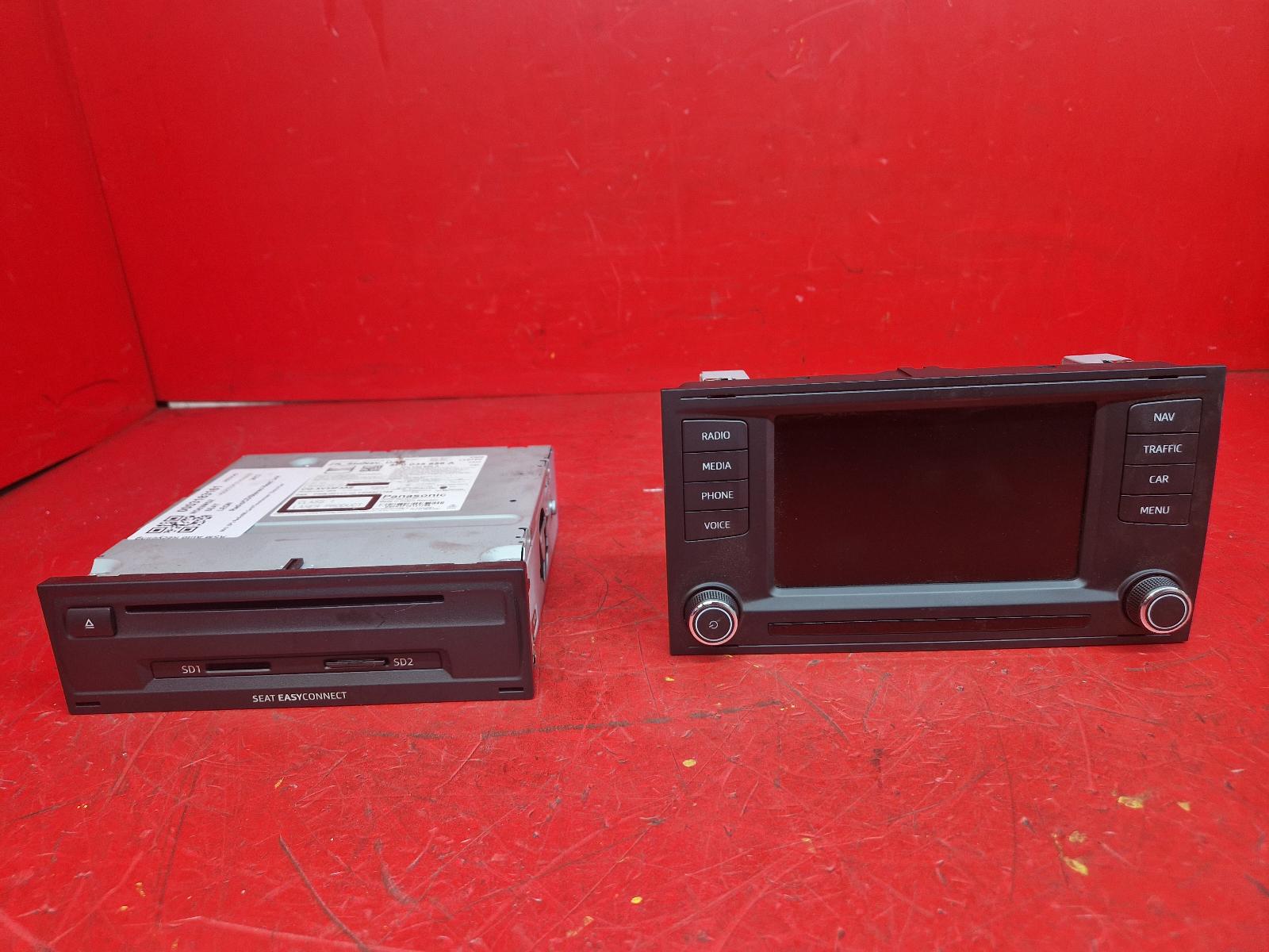 View Auto part Radio Display Seat Leon 2013