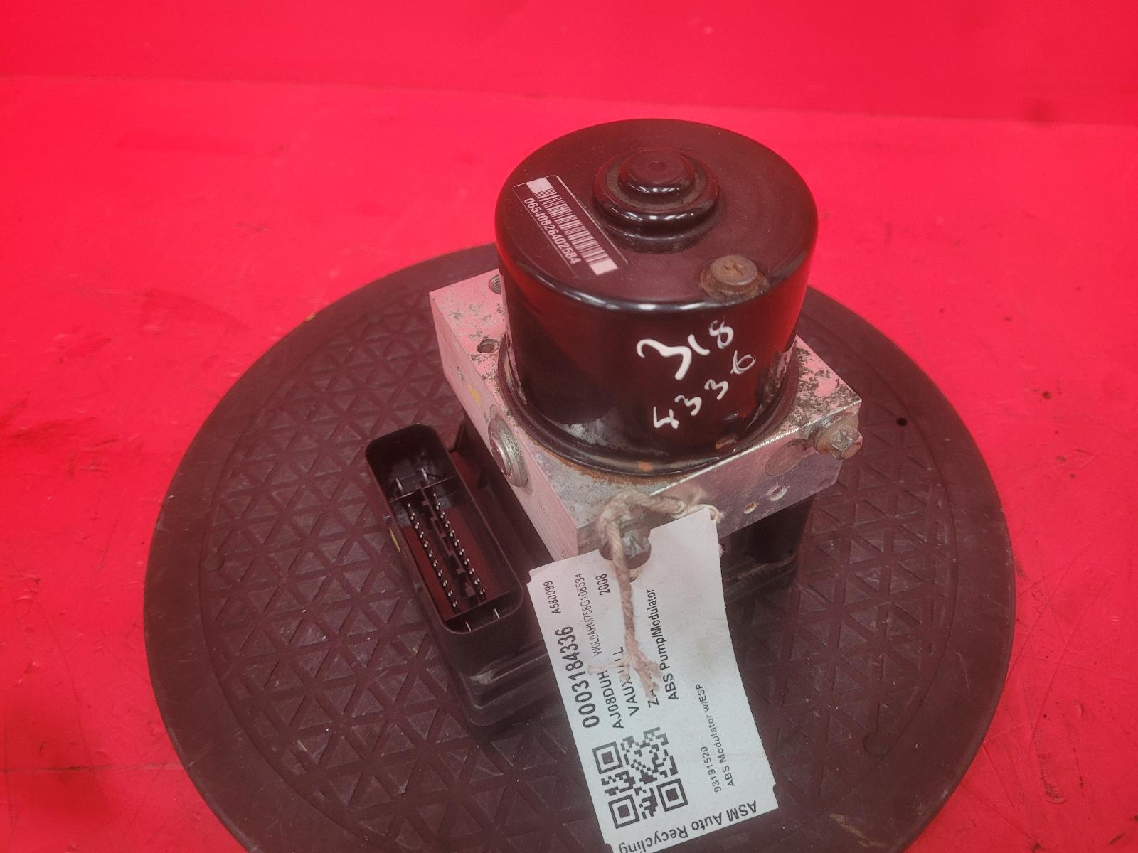 View Auto part ABS Pump/Modulator Vauxhall Zafira 2008