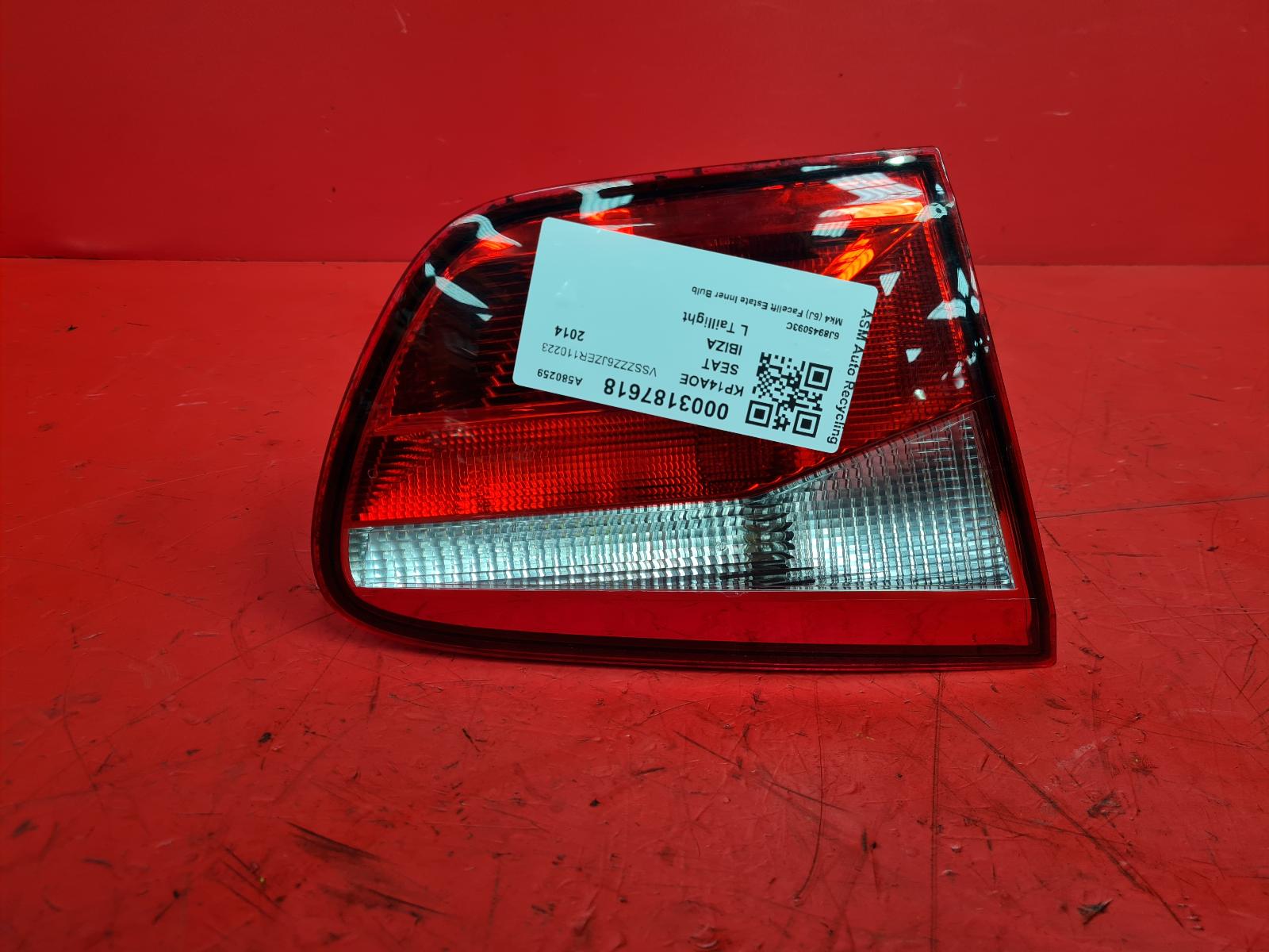 View Auto part L Taillight Seat Ibiza 2014