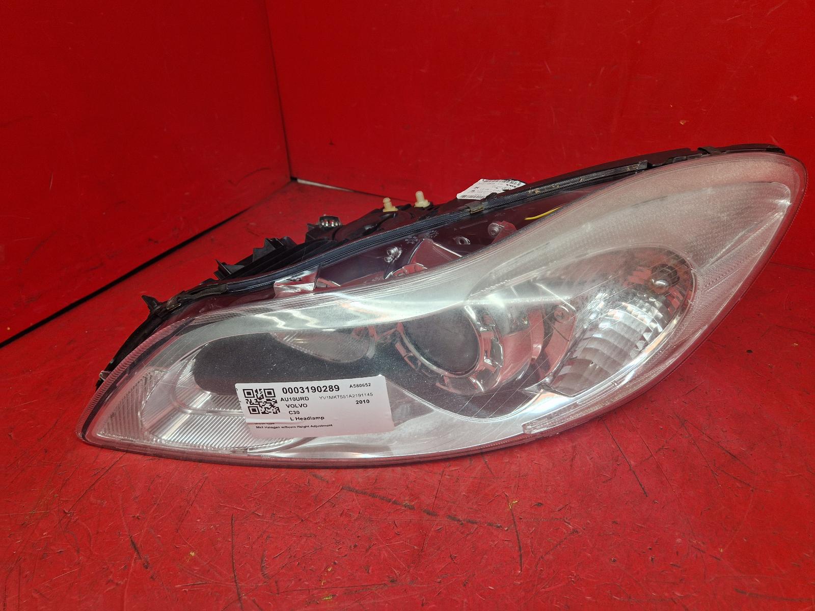 View Auto part L Headlamp Volvo C30 2010