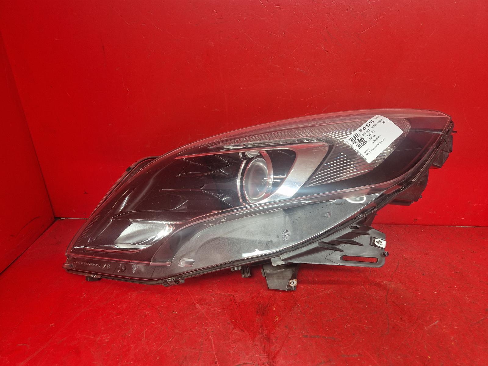 View Auto part L Headlamp Vauxhall Zafira 2012