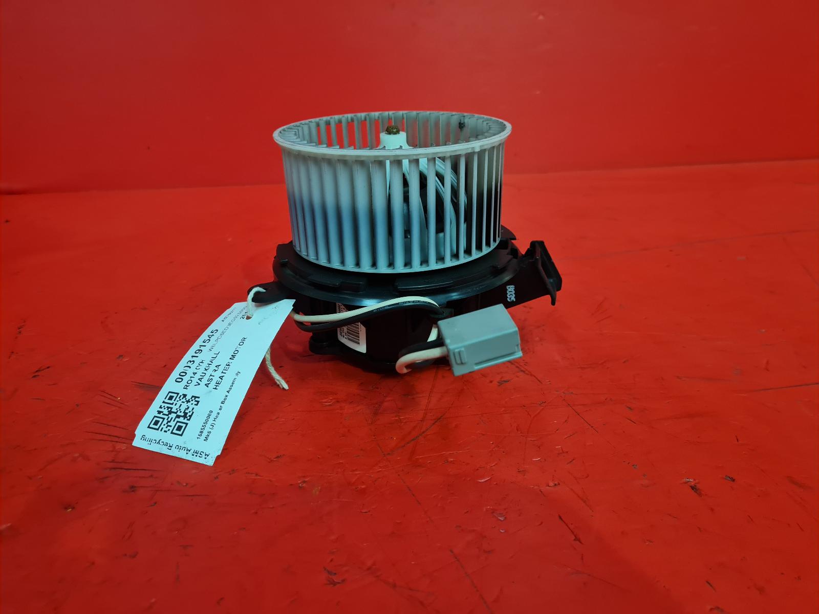 View Auto part Heater Motor/Assembly Vauxhall Astra 2014
