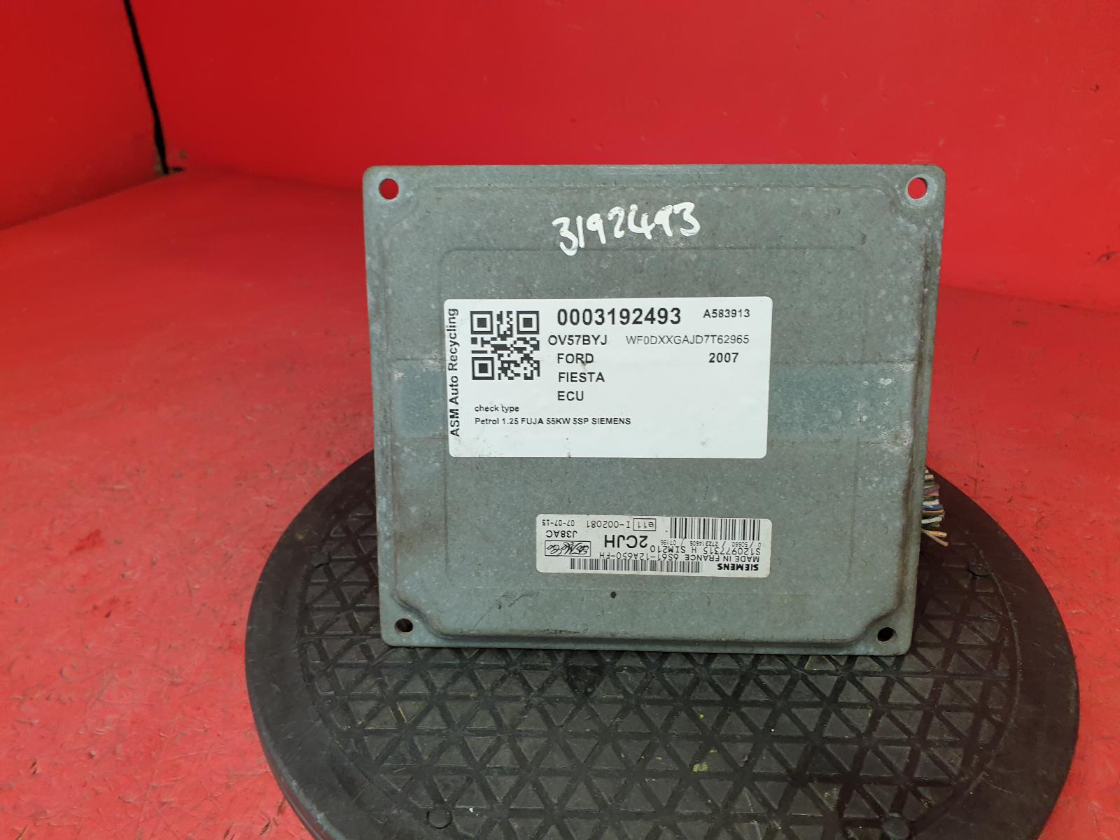 View Auto part ECU Ford Fiesta 2007