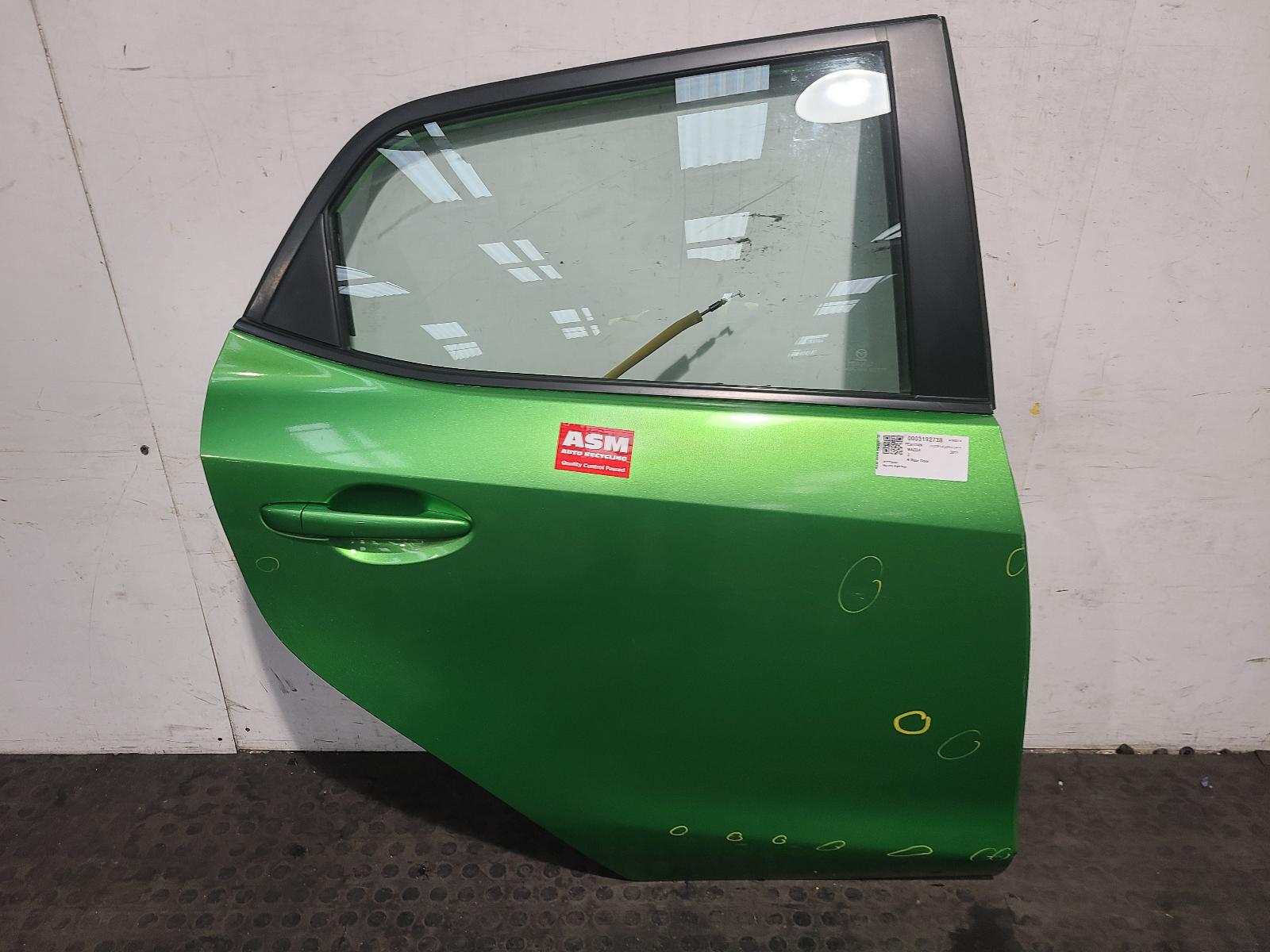 View Auto part R Rear Door Mazda 2 2011