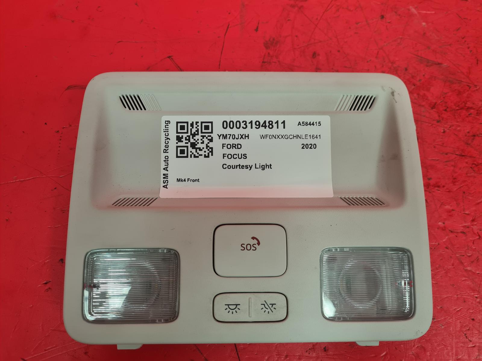 View Auto part Courtesy Light Ford Focus 2020