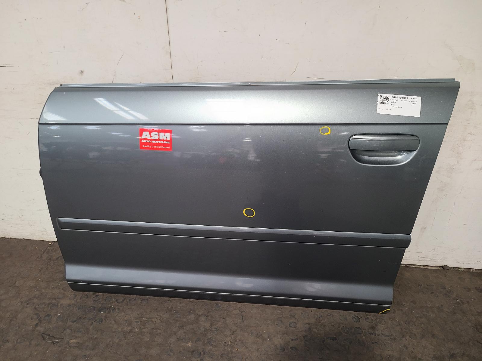 View Auto part L Front Door Audi A3 2009