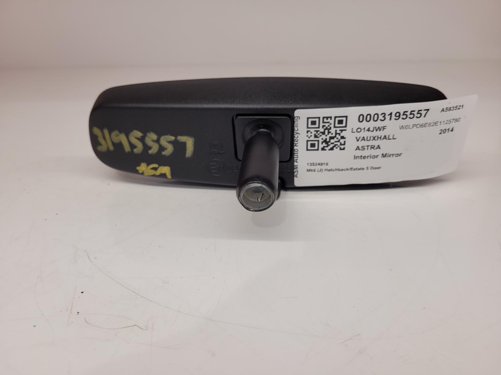 View Auto part Interior Mirror Vauxhall Astra 2014