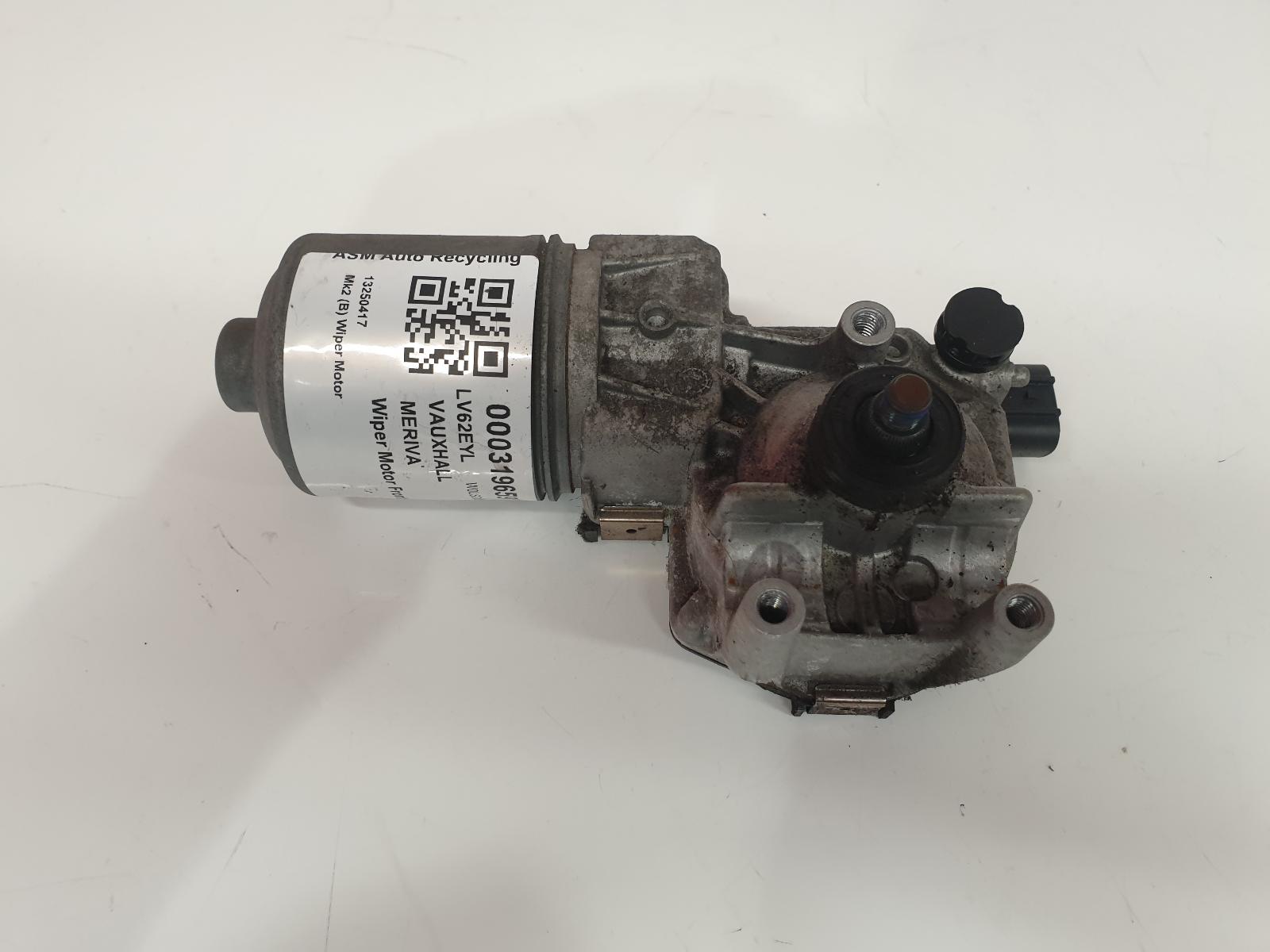 View Auto part Wiper Motor Front Vauxhall Meriva 2012