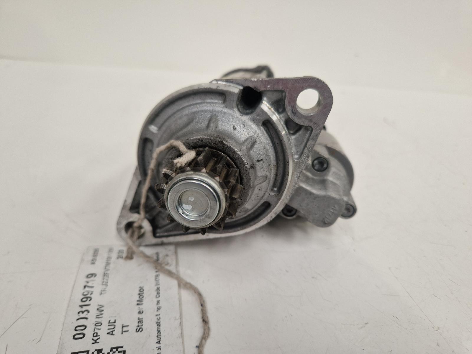 View Auto part Starter Motor Audi Tt 2020