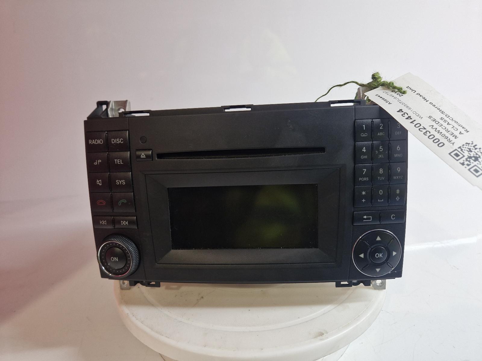 View Auto part A/V Equipment Mercedes A Class 2010