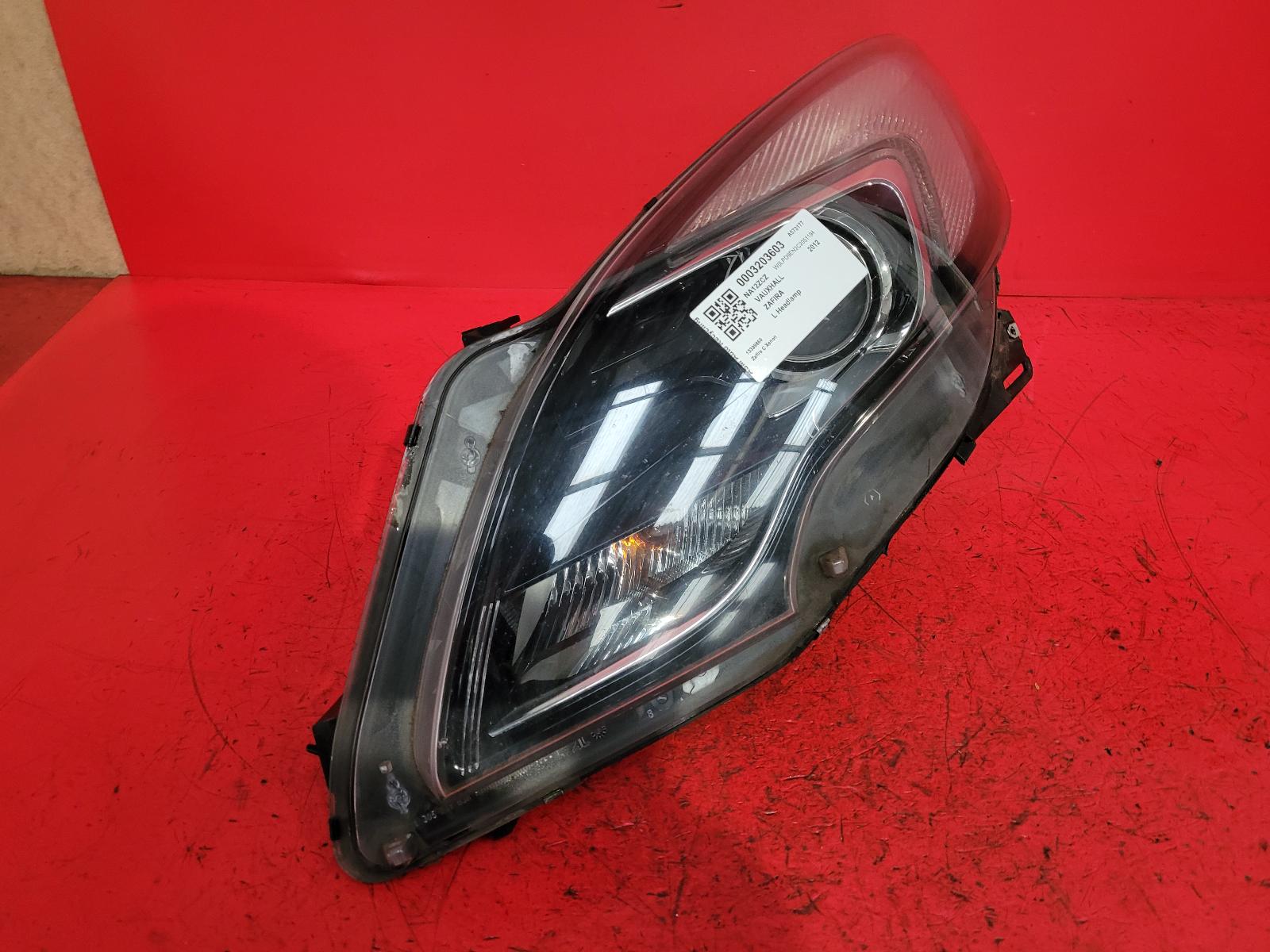 View Auto part L Headlamp Vauxhall Zafira 2012