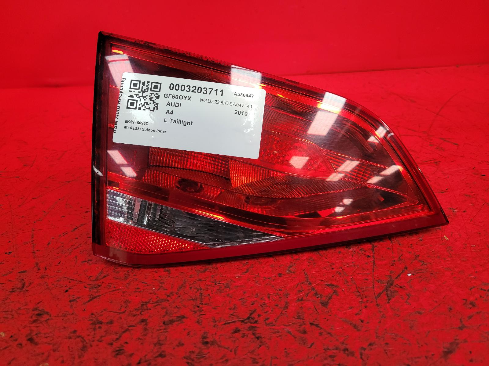 View Auto part L Taillight Audi A4 2010
