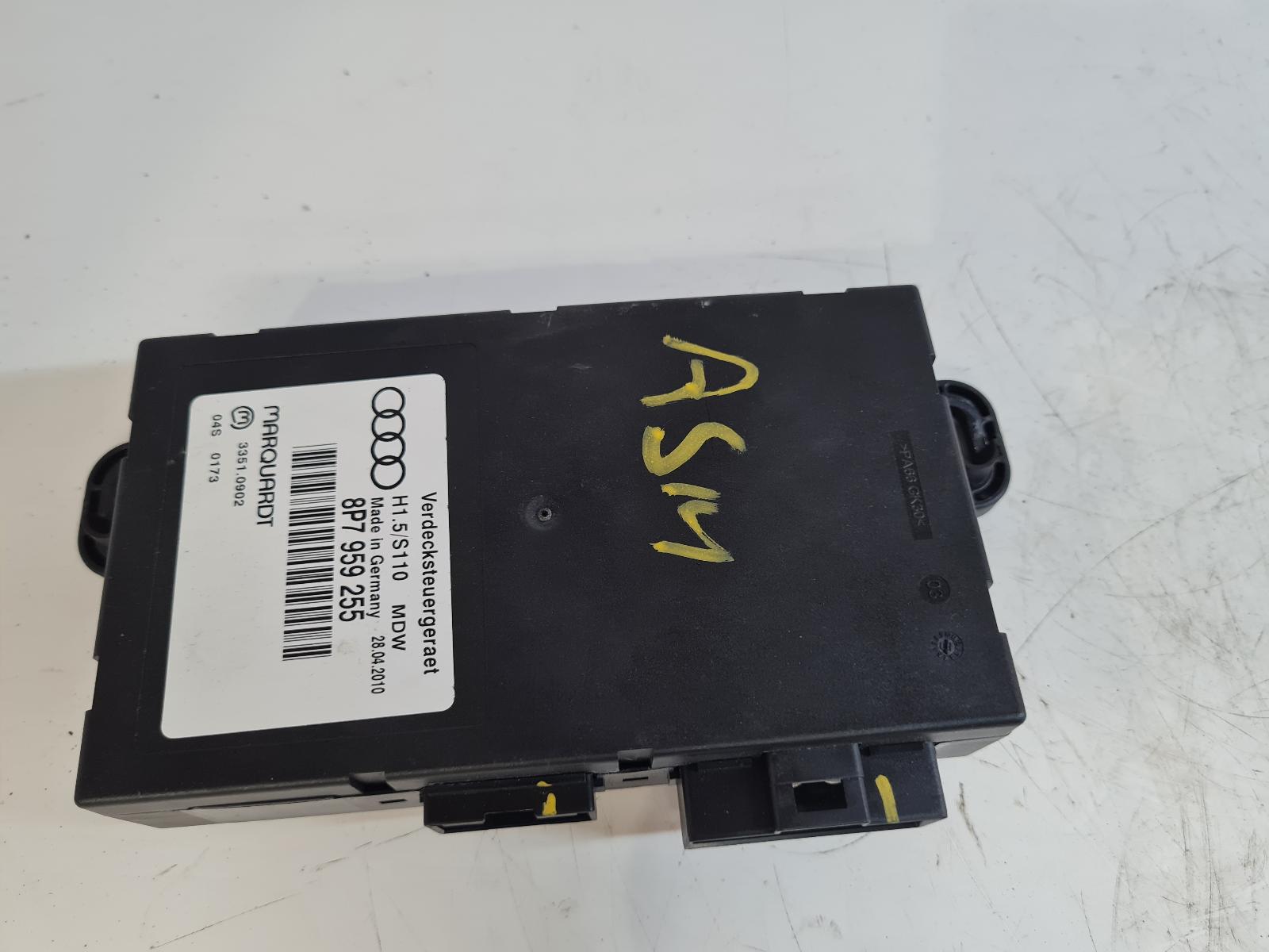 View Auto part ECU Audi A3 2010