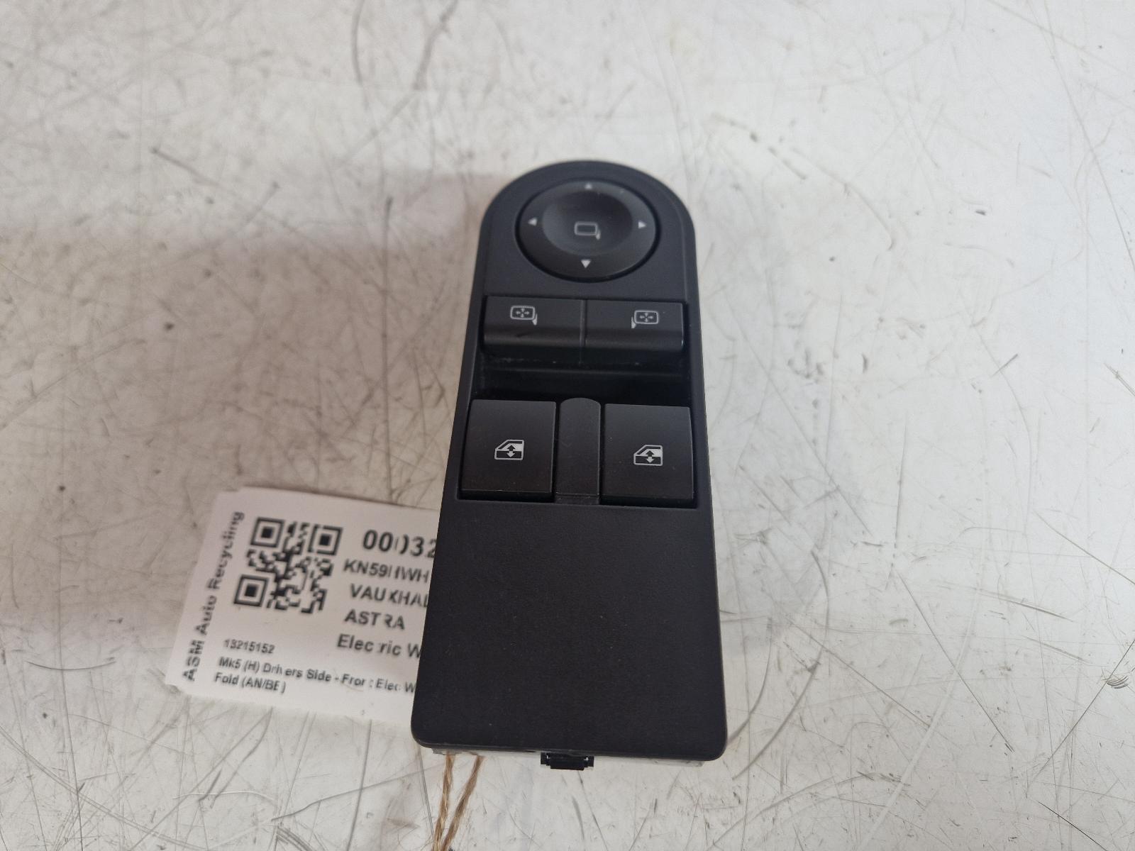 View Auto part Elect. Window Switch Vauxhall Astra 2009
