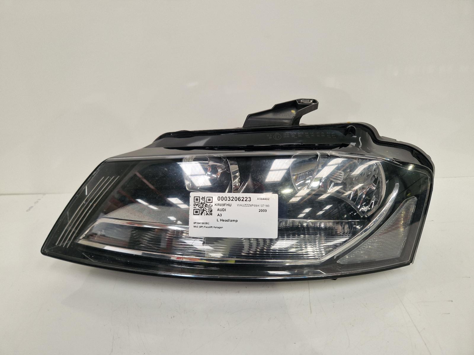 View Auto part L Headlamp Audi A3 2009