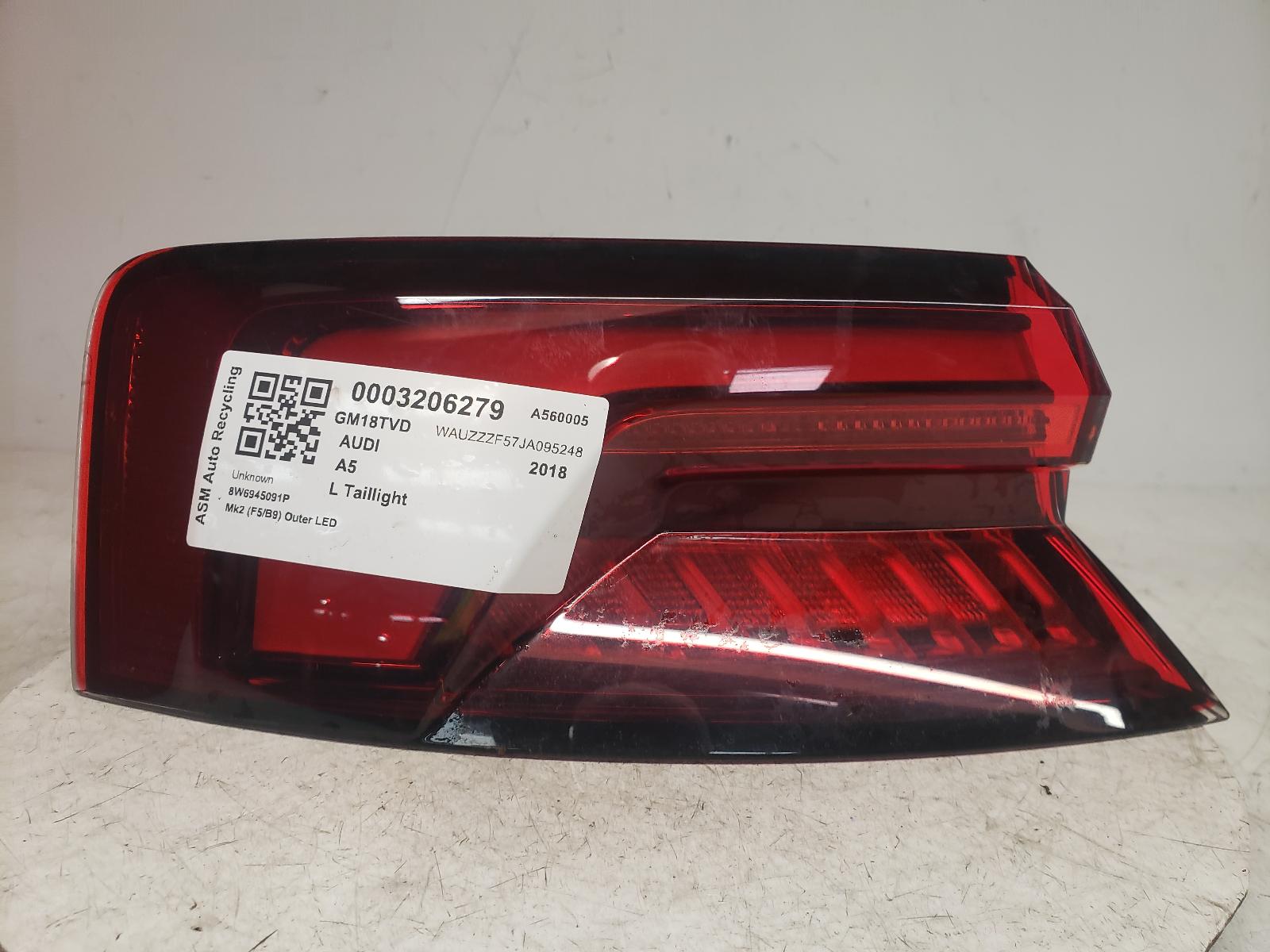 View Auto part L Taillight Audi A5 2018