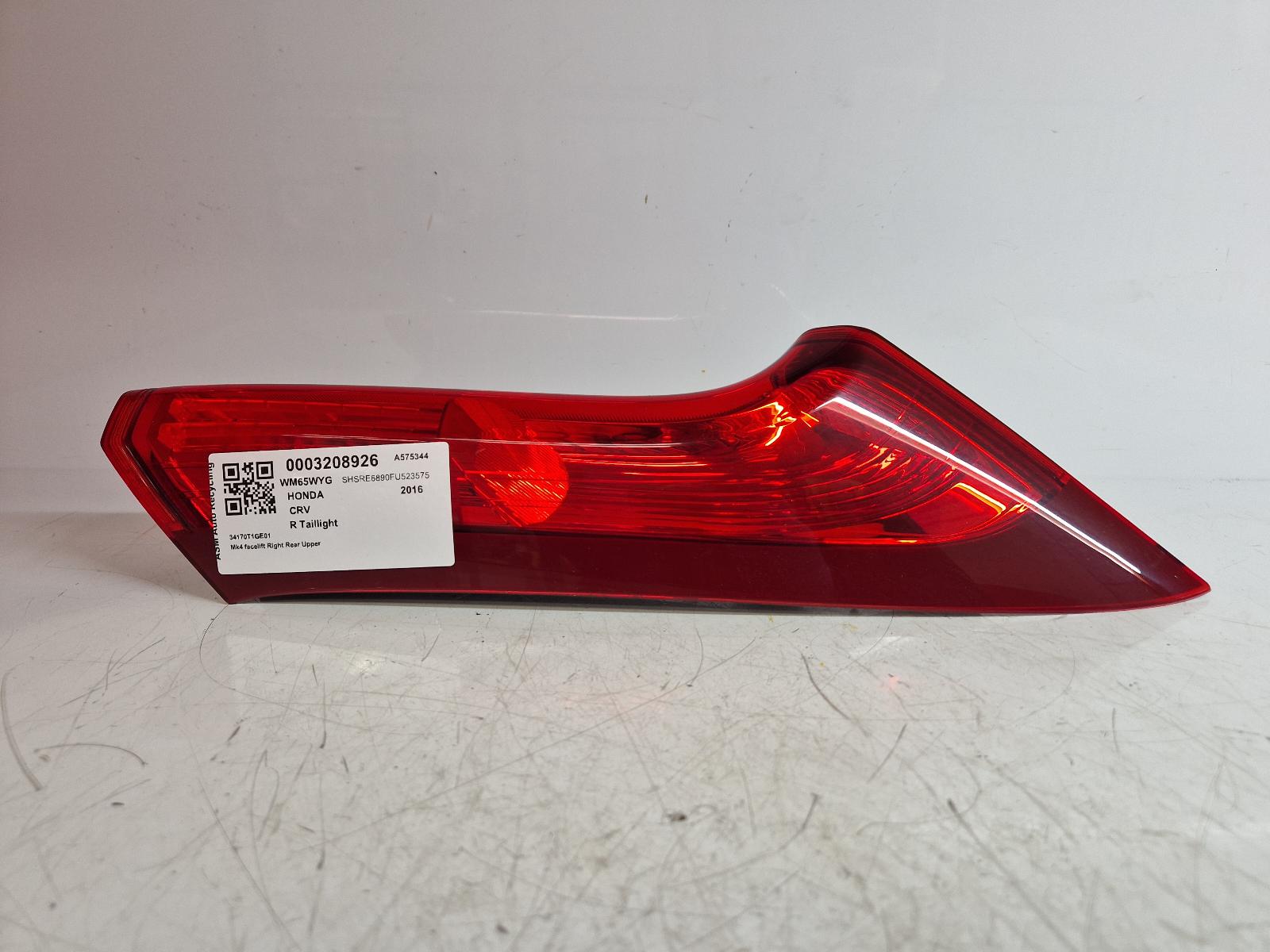 View Auto part R Taillight Honda Crv 2016