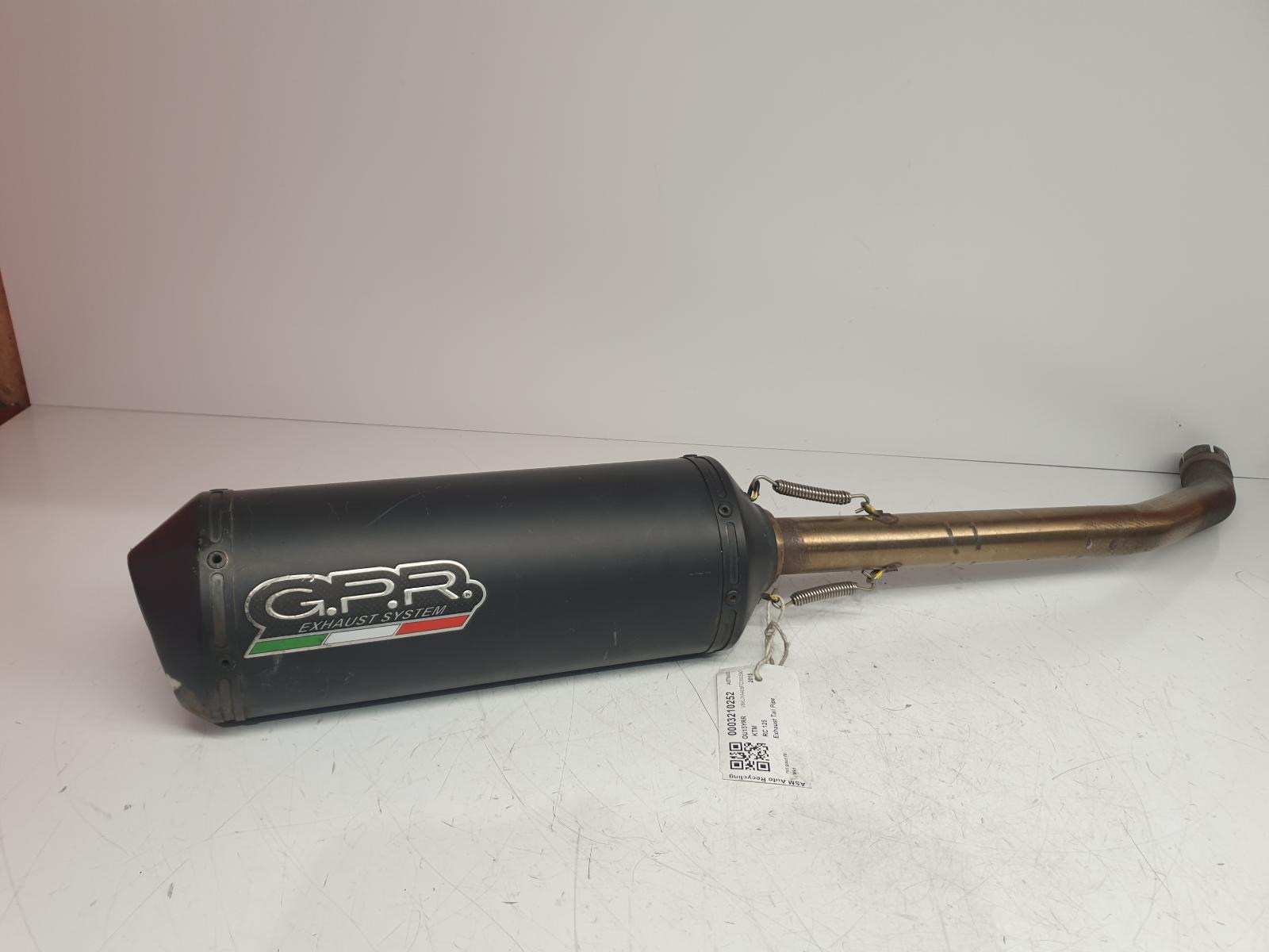 View Auto part Exhaust Tail Pipe Ktm Rc 125 2015