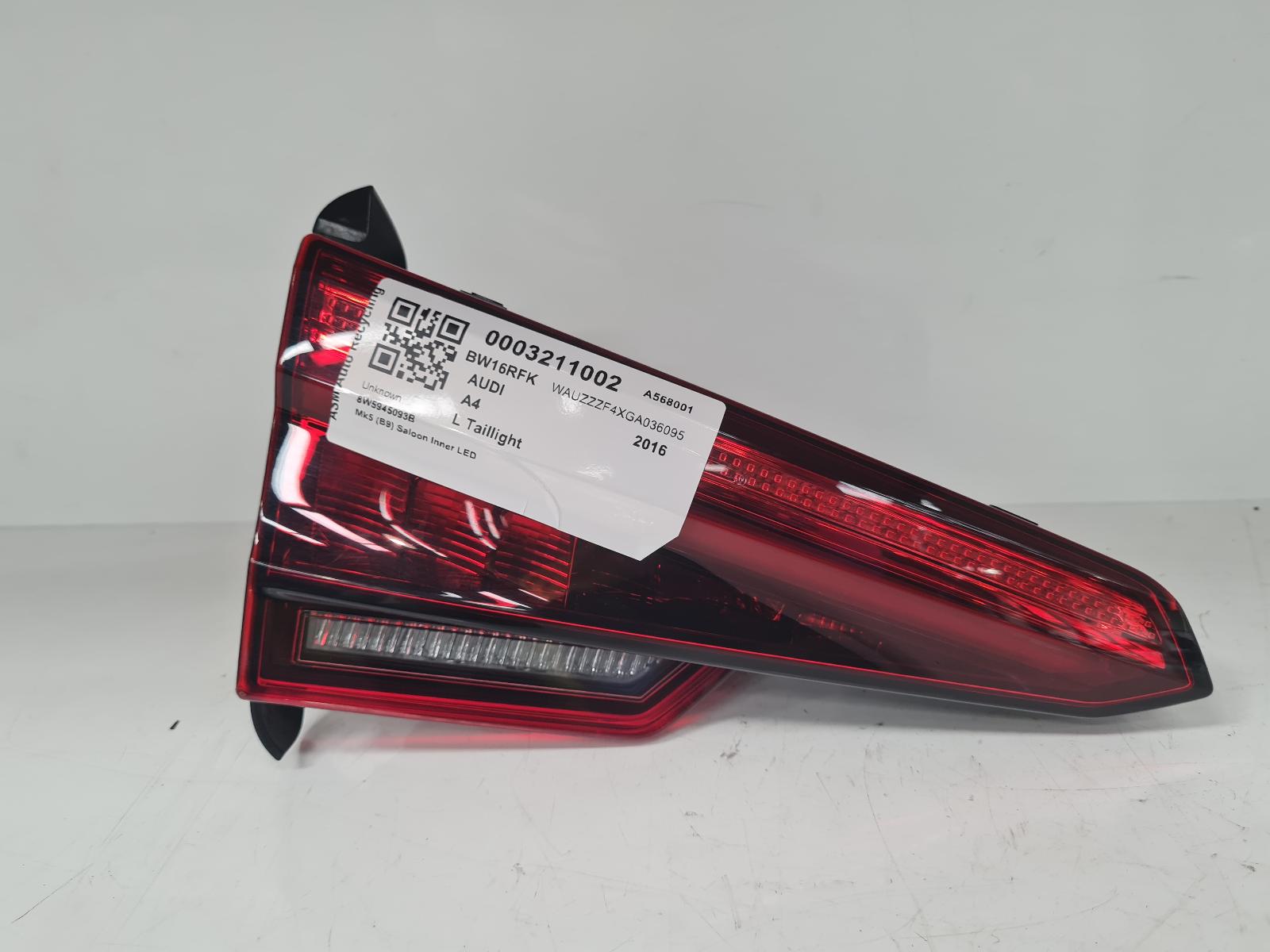 View Auto part L Taillight Audi A4 2016