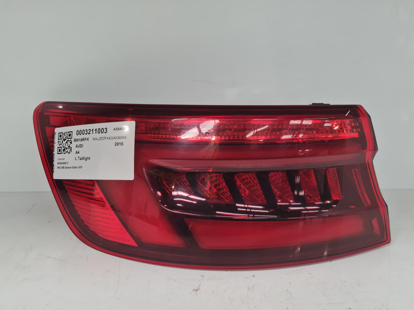 View Auto part L Taillight Audi A4 2016