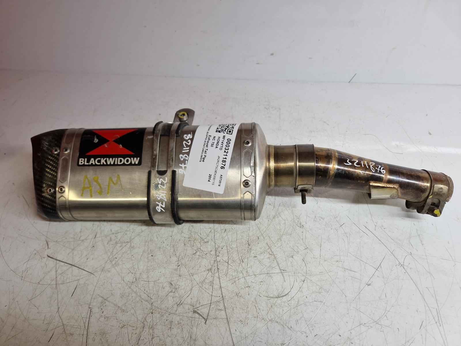 View Auto part Exhaust Tail Pipe Honda Nc 750 2014
