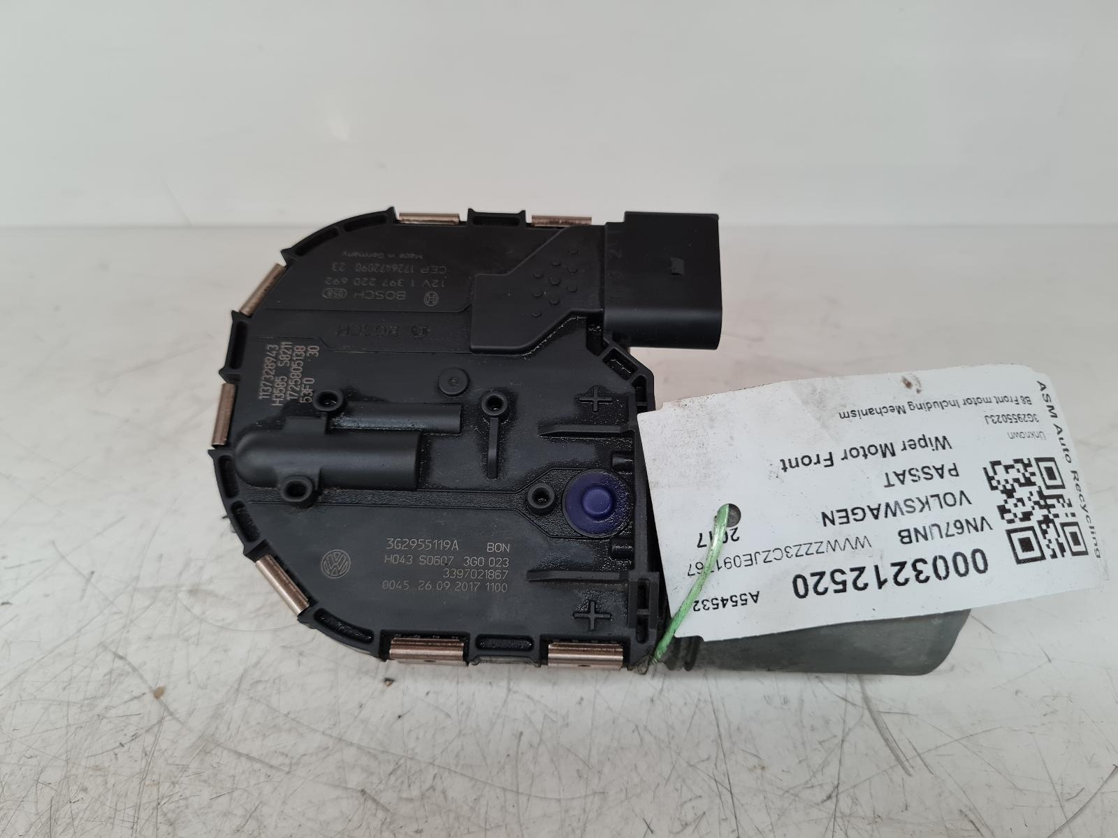 View Auto part Wiper Motor Front Volkswagen Passat 2017