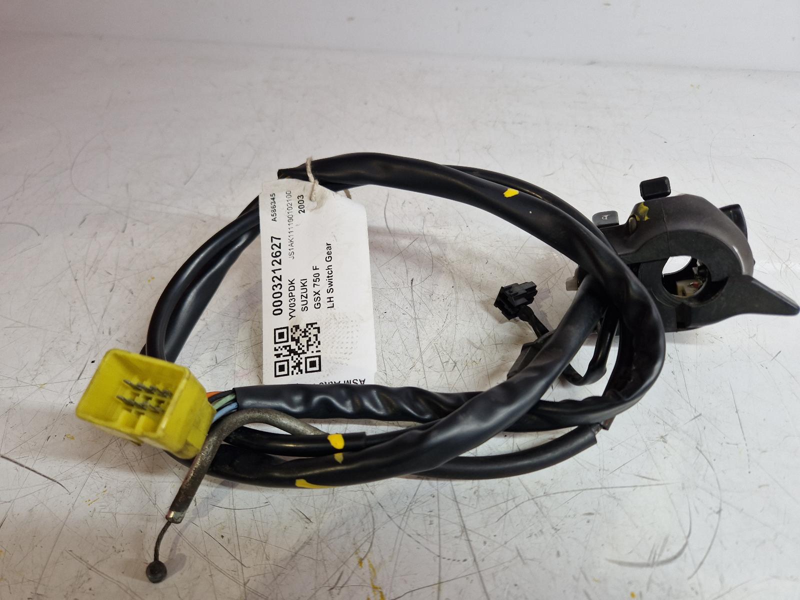 View Auto part LH Switch Gear Suzuki Gsx 750 F 2003