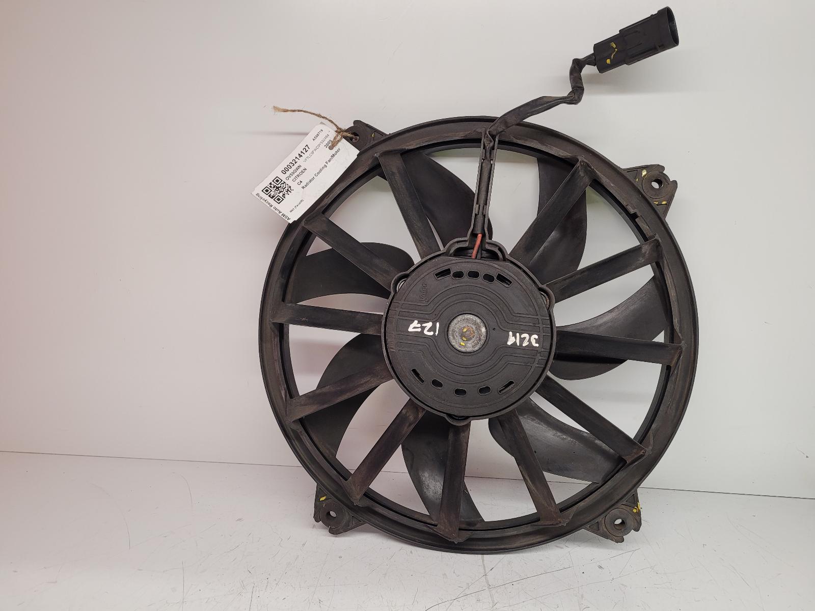 View Auto part Engine Cooling Motor Citroen C4 2009